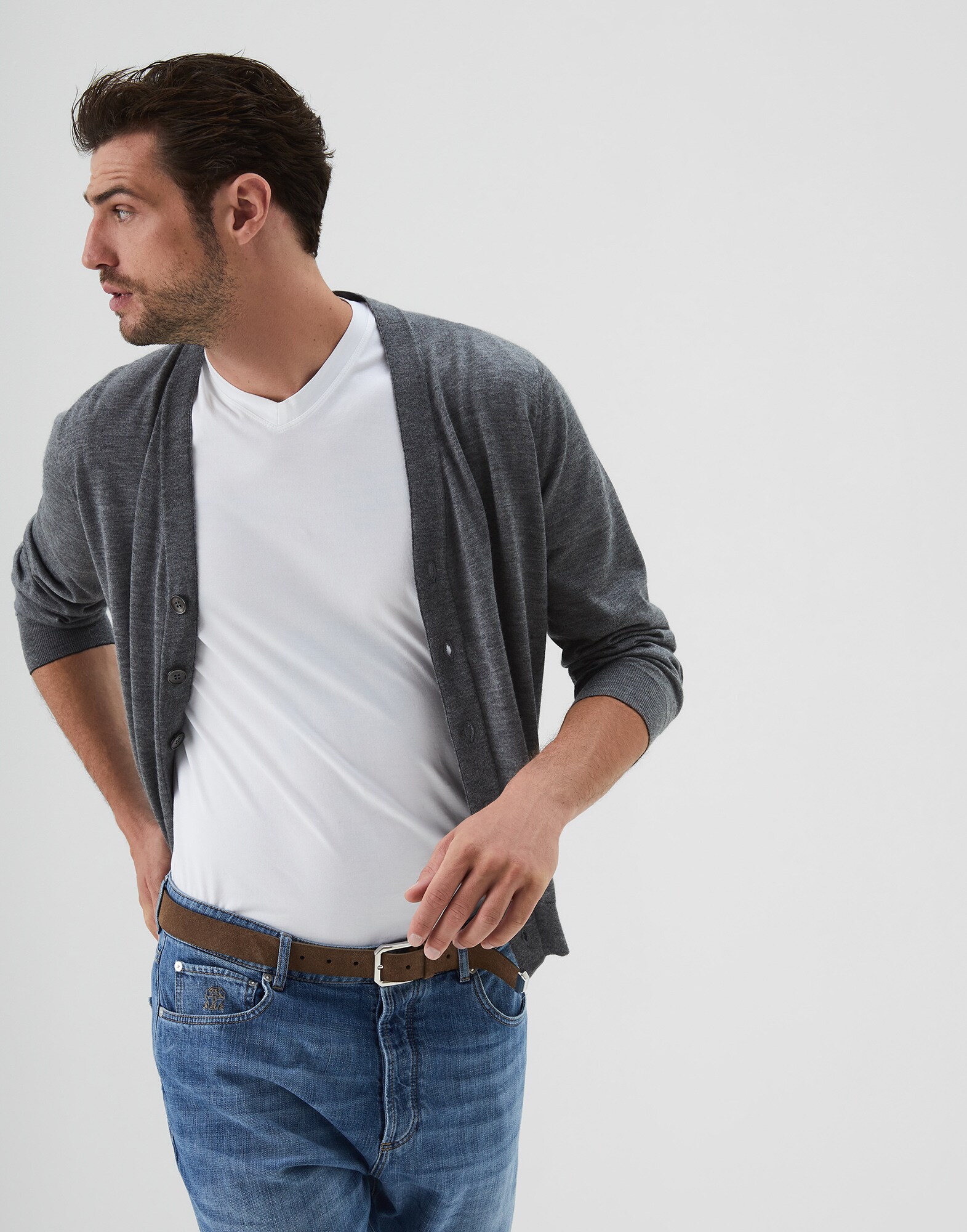 Button-front Cardigan - Editorial