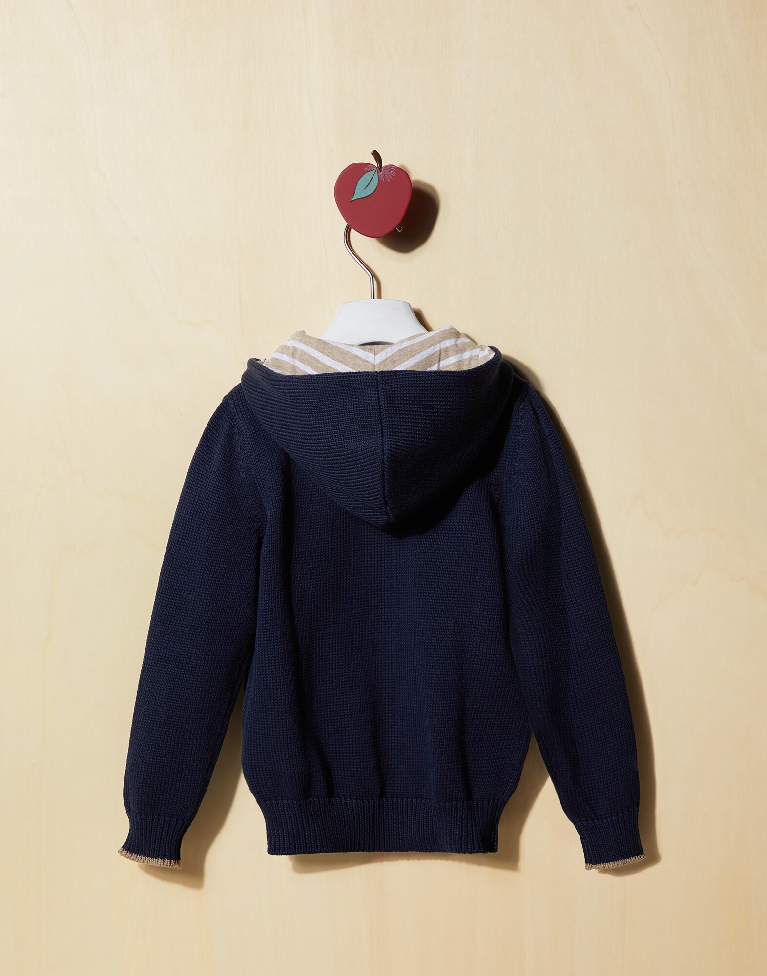 Hooded Cardigan - Back view