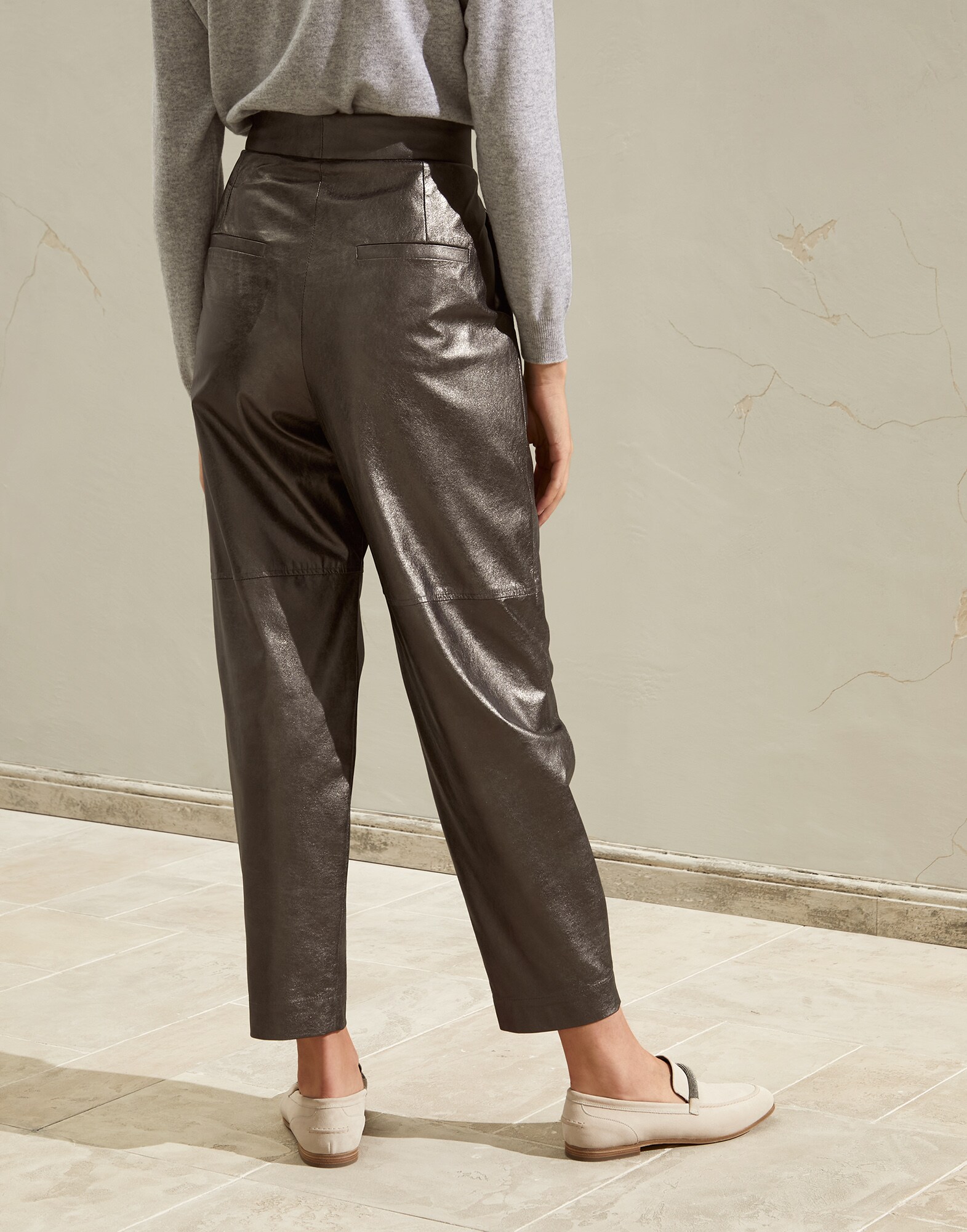 Pantalones de Piel - Back