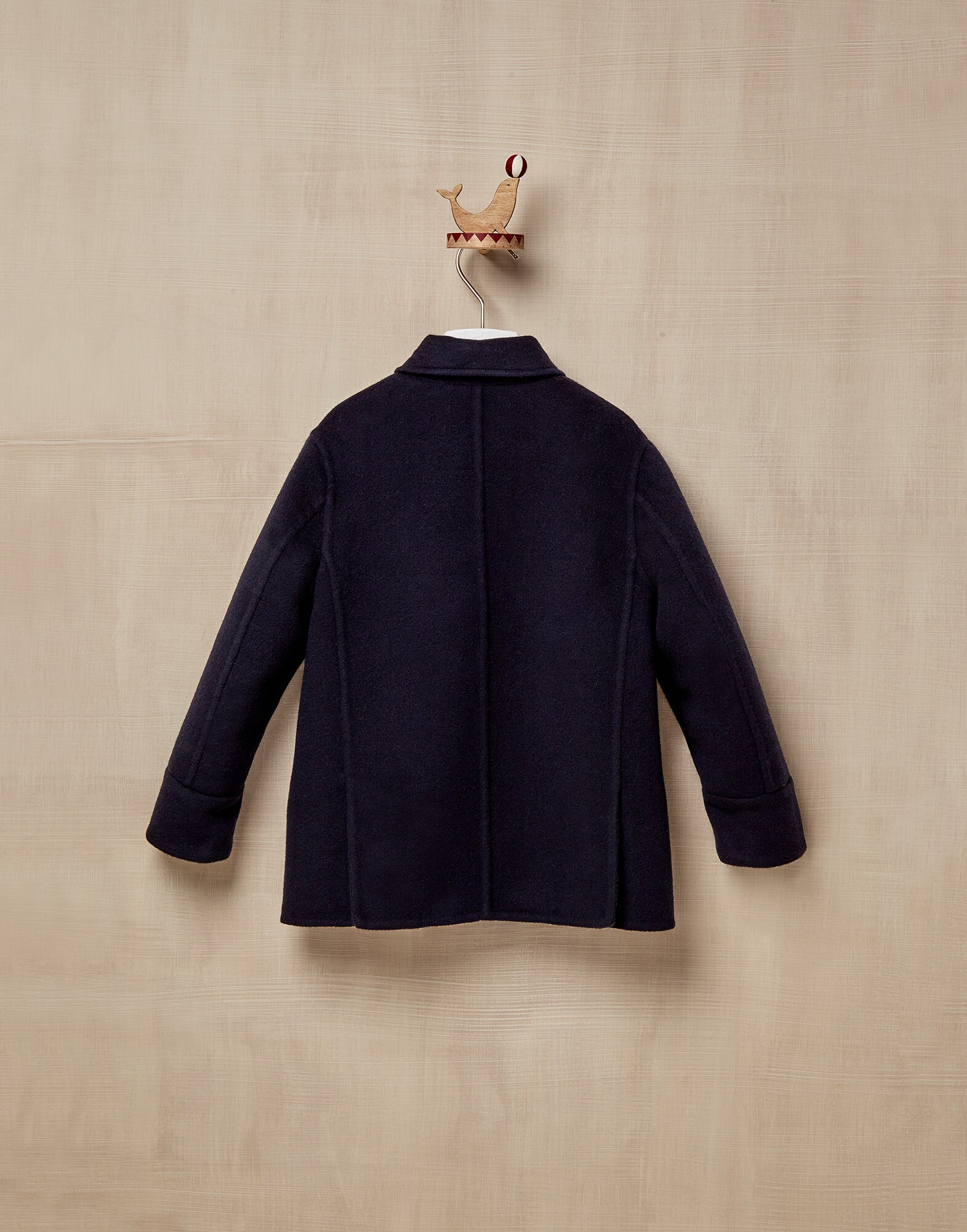 Coat Navy Blue Boy 1 - Brunello Cucinelli
