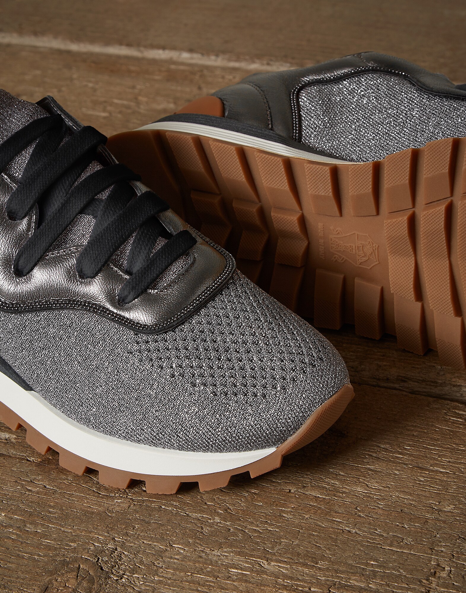 Sneakers Light Grey Woman 2 - Brunello Cucinelli