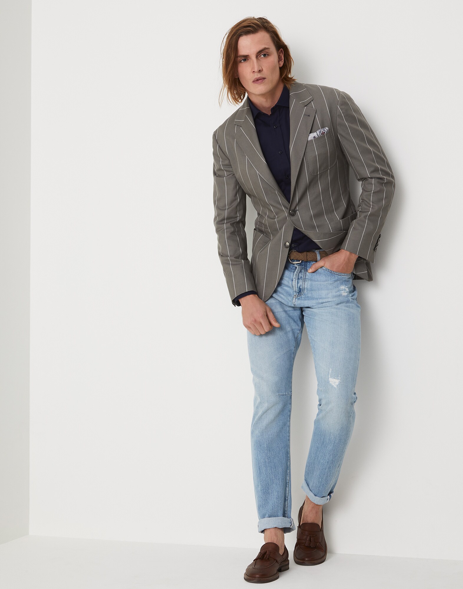 French Collar Shirt - Look