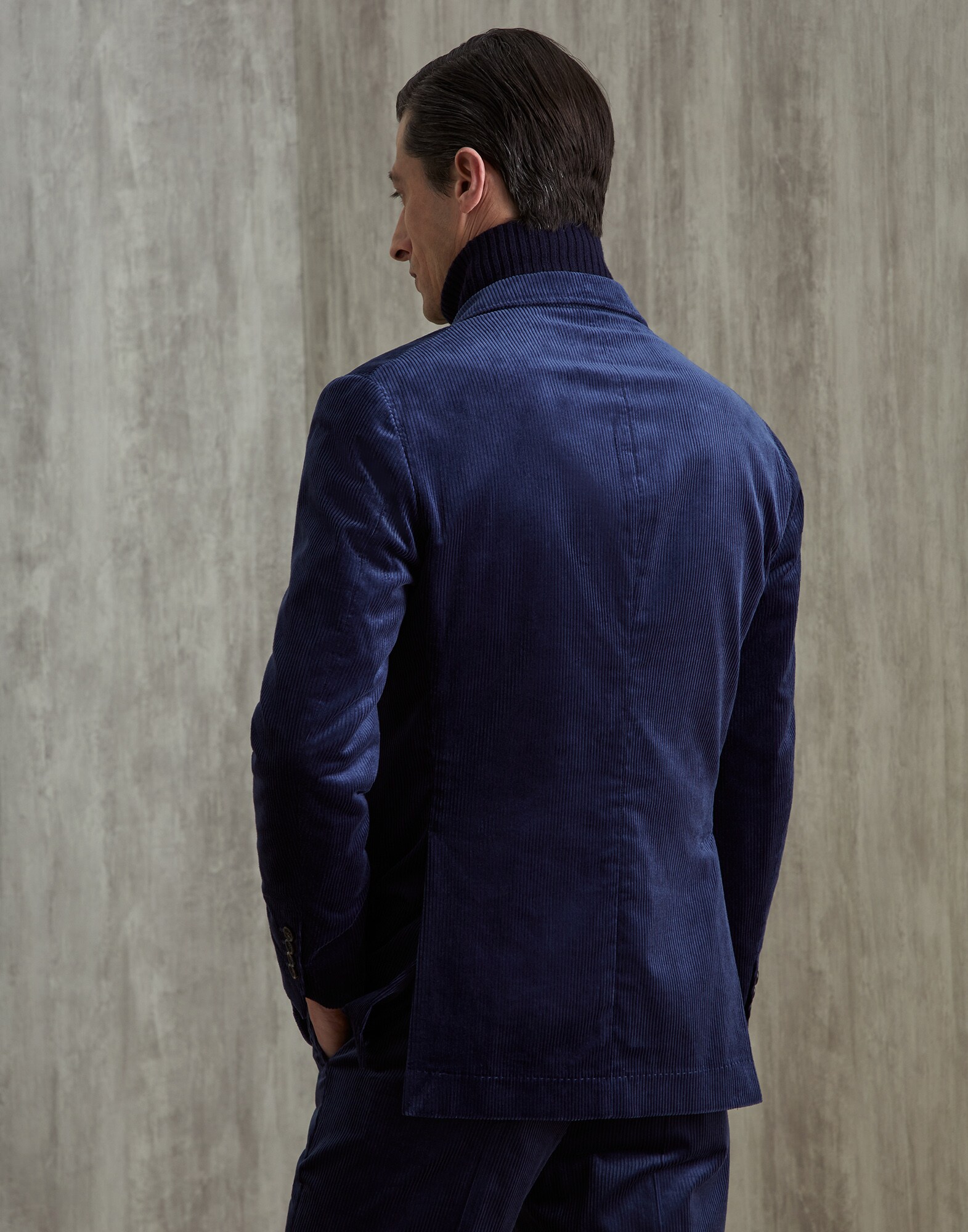 Single Breasted Blazer - Back view