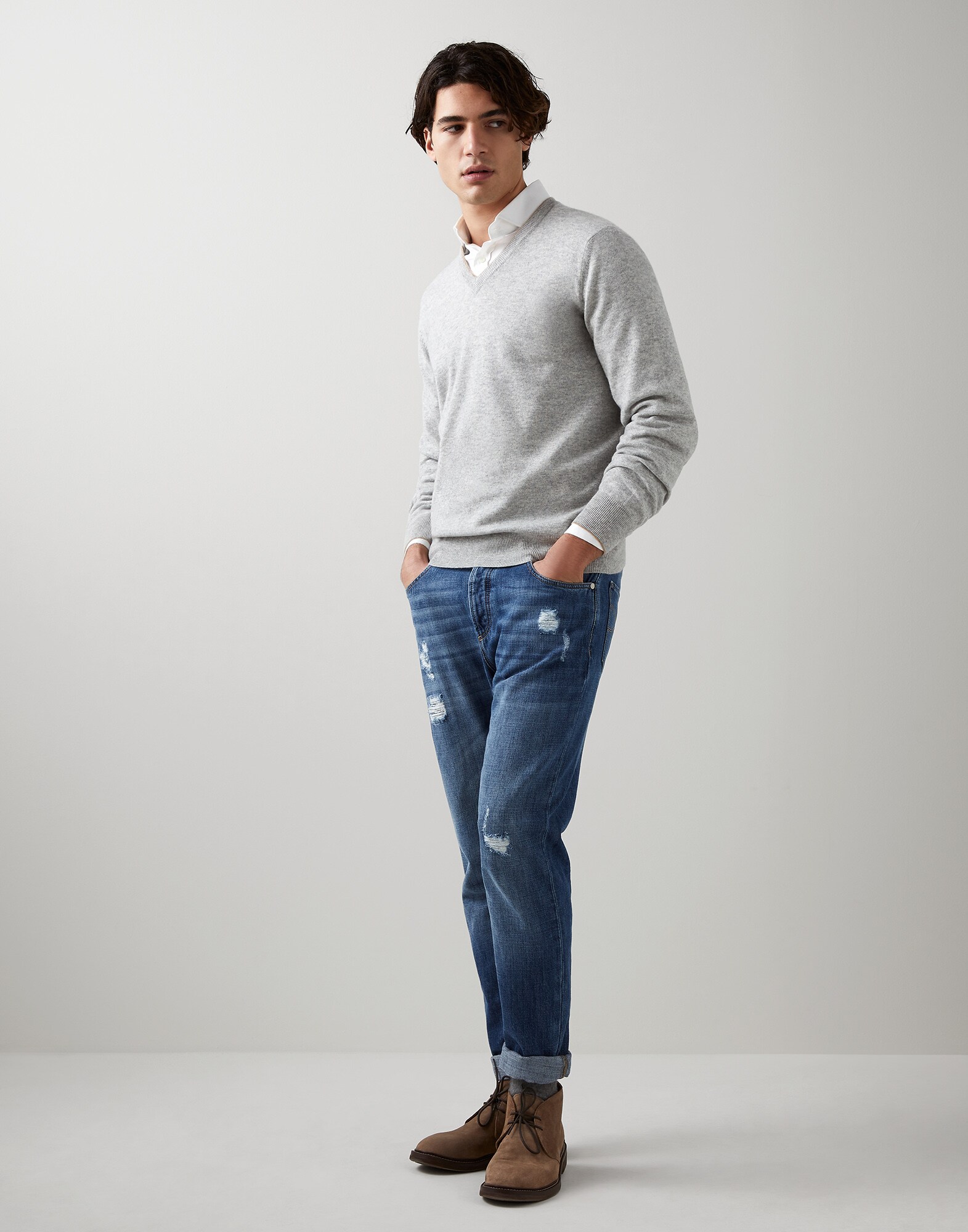 V-neck - Full look