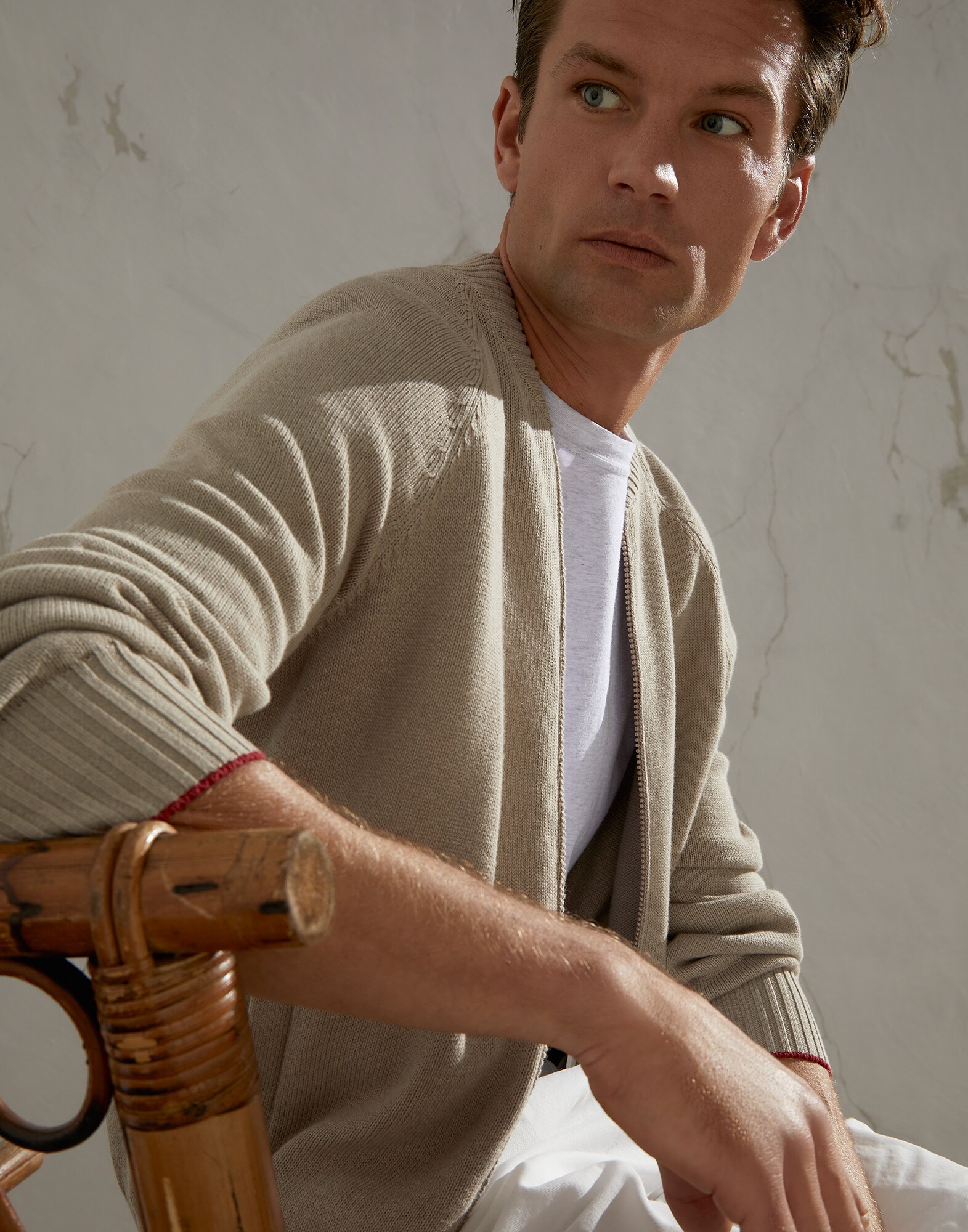 Zip-front Cardigan - Editorial