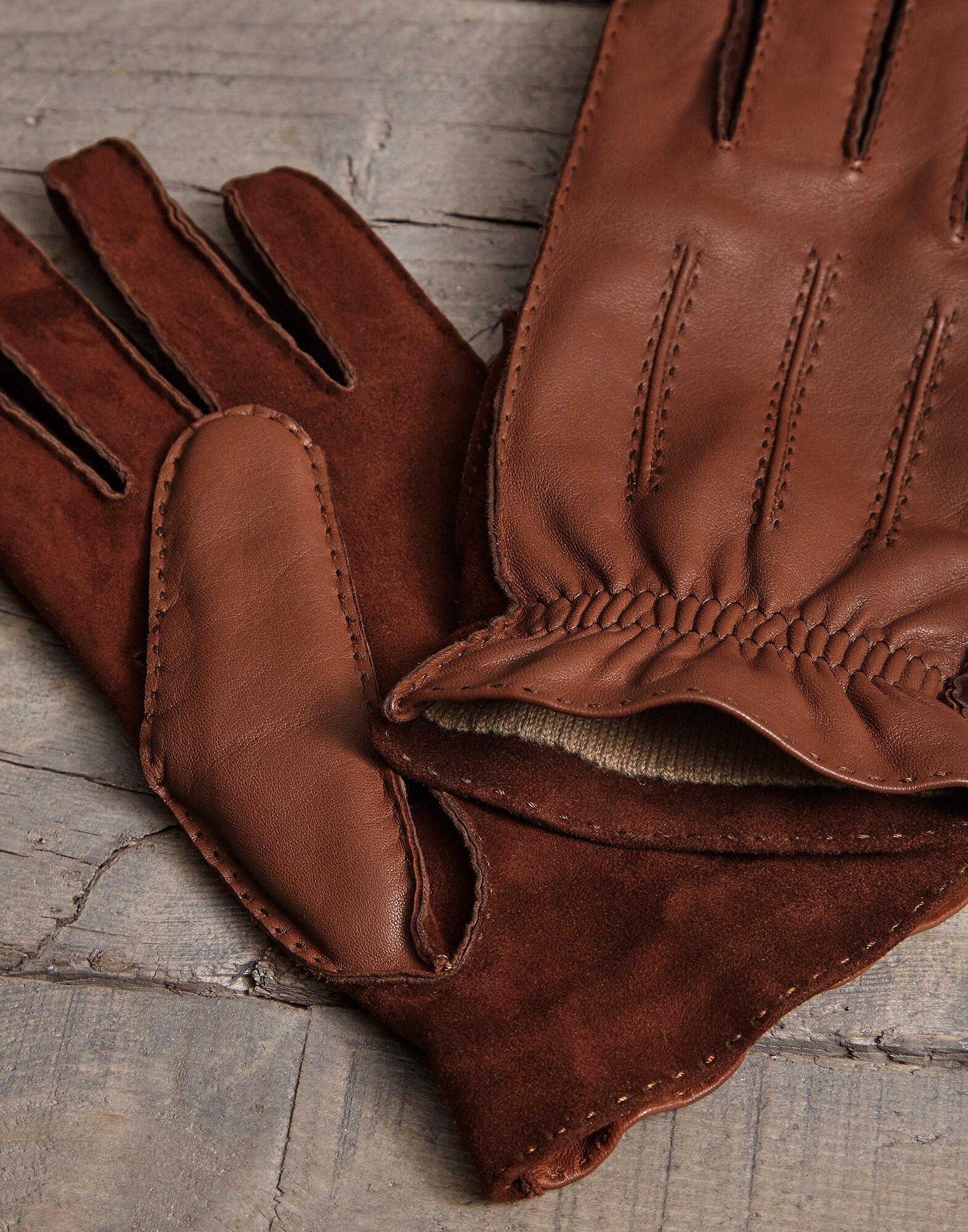 Gloves Brown Man 2 - Brunello Cucinelli