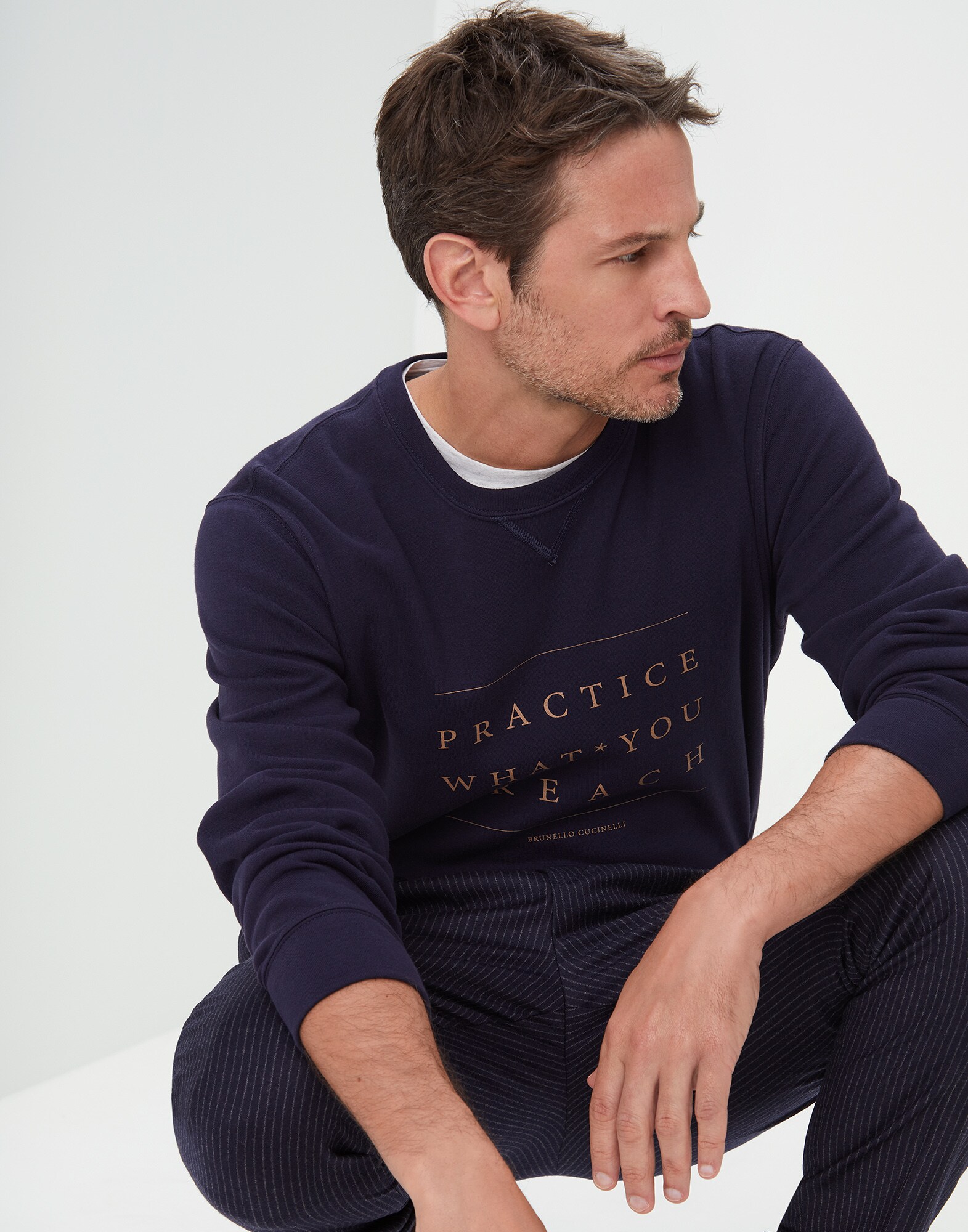 French terry sweatshirt