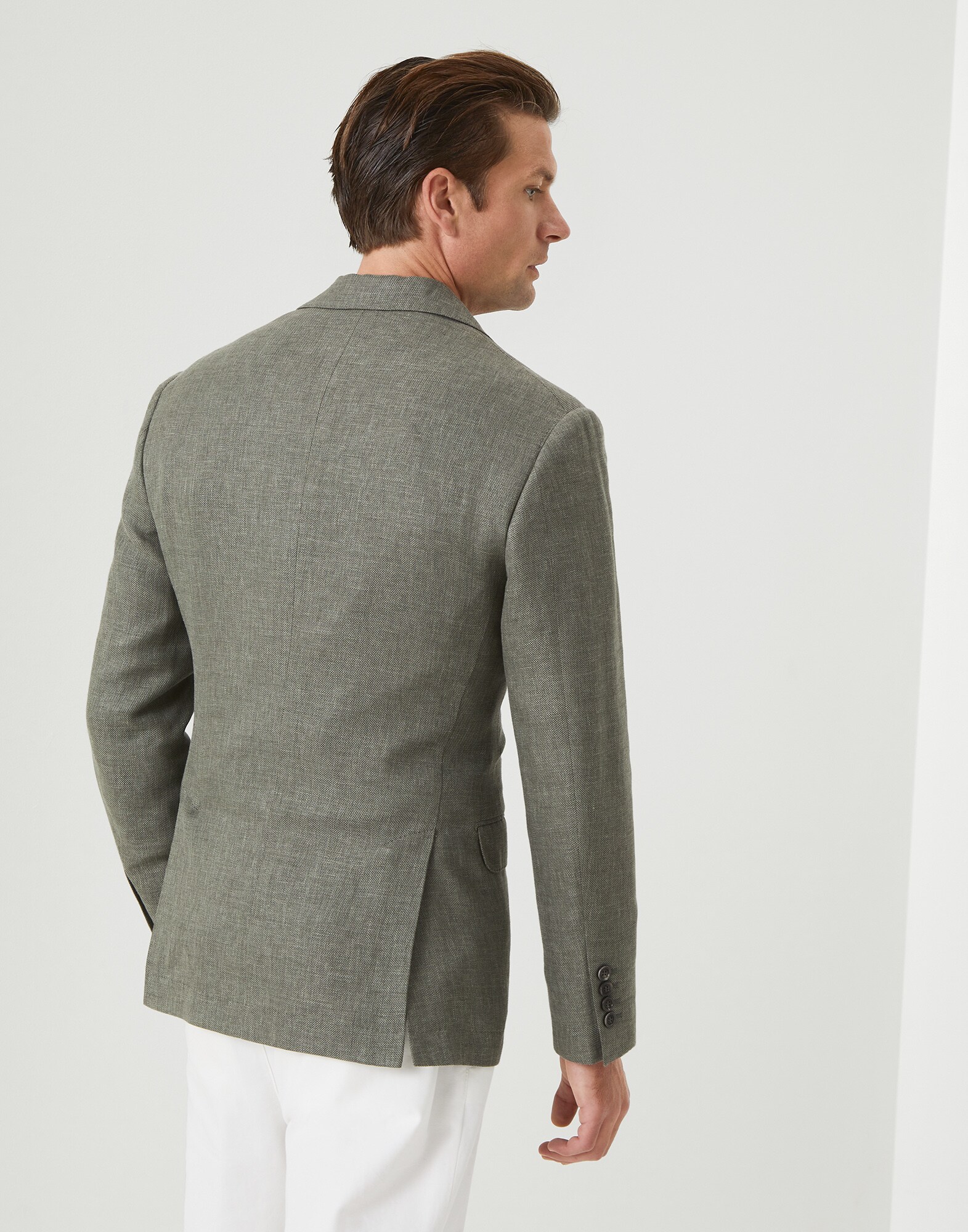 Single Breasted Blazer - Back view