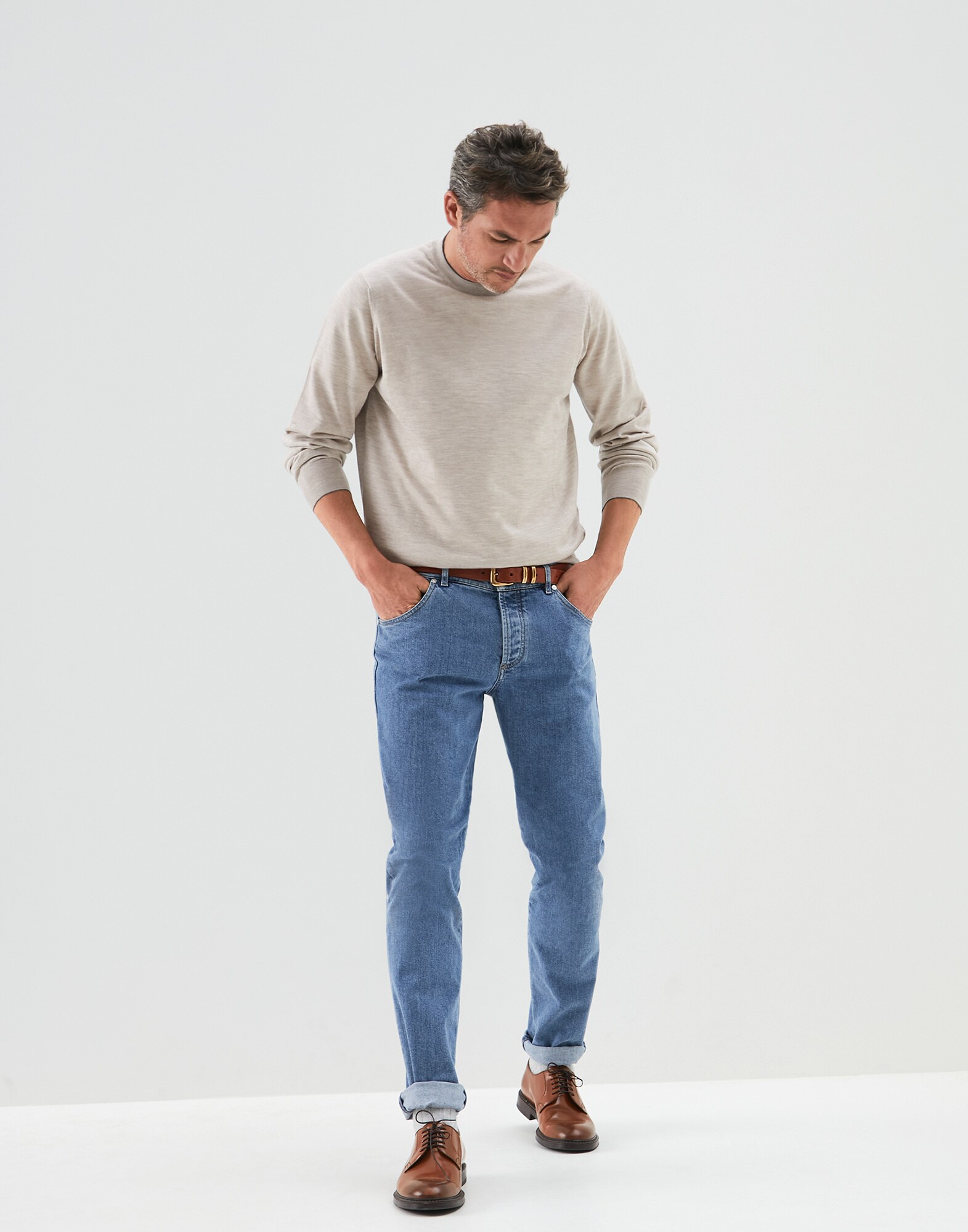 Джемпер с круглым вырезом - Look