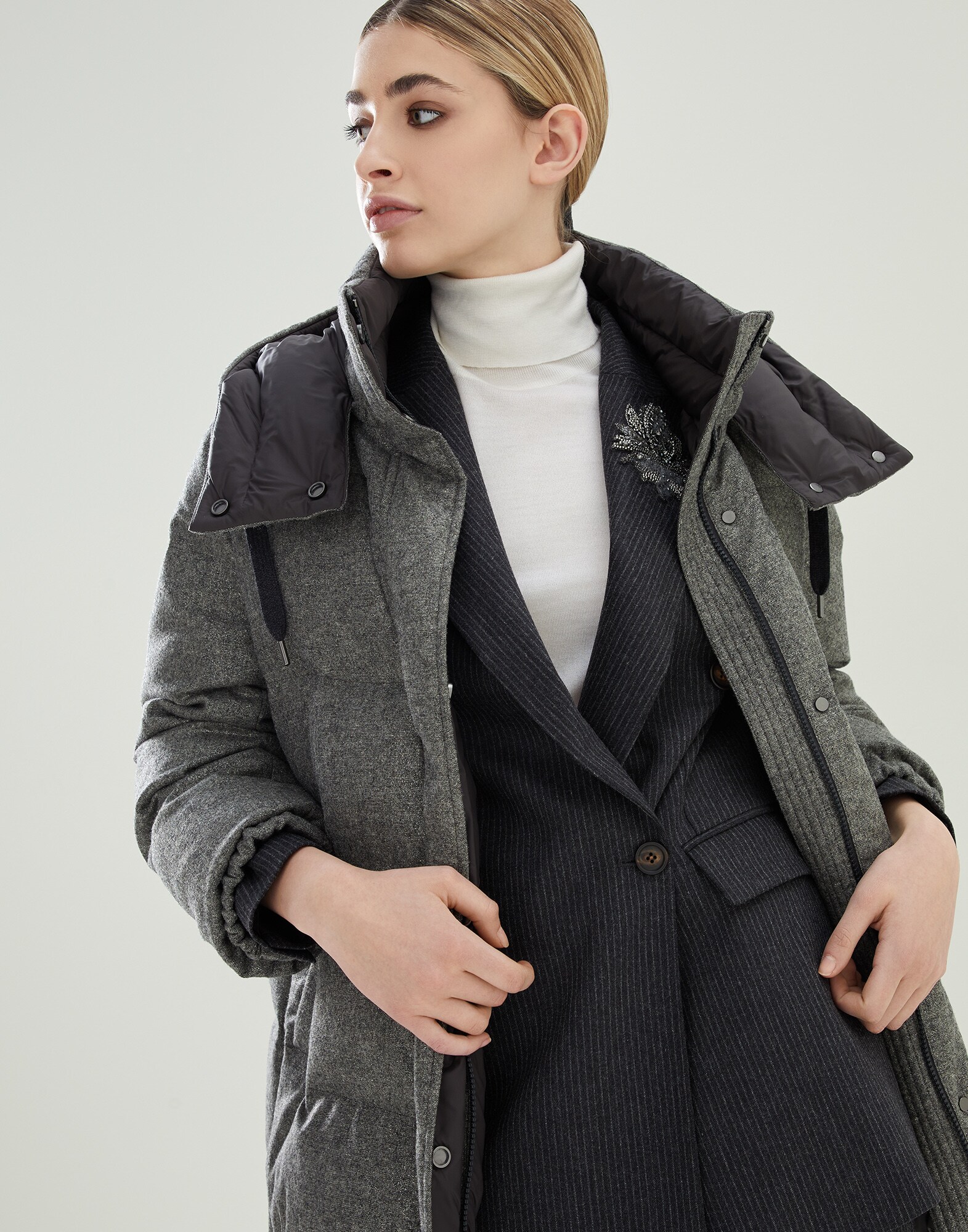 Down Jacket - Editorial view