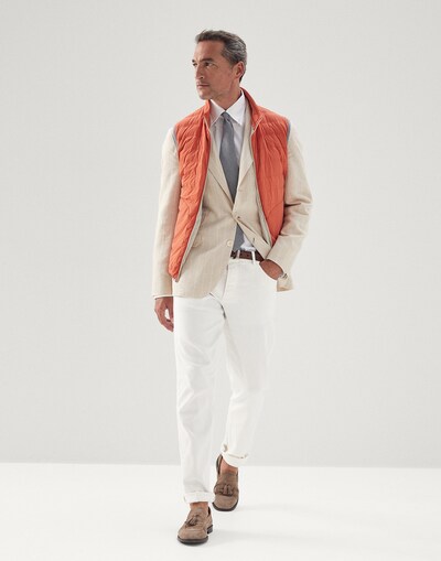 Down Vest - Full look