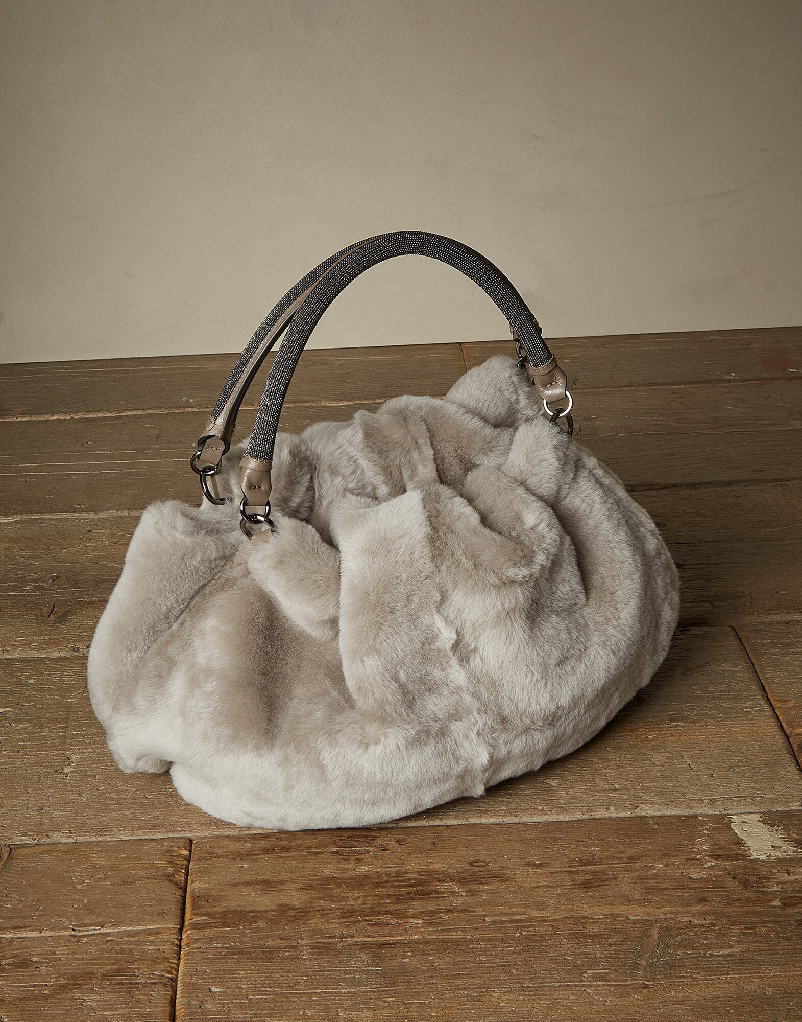 Cabas Marron Clair Femme 1 - Brunello Cucinelli