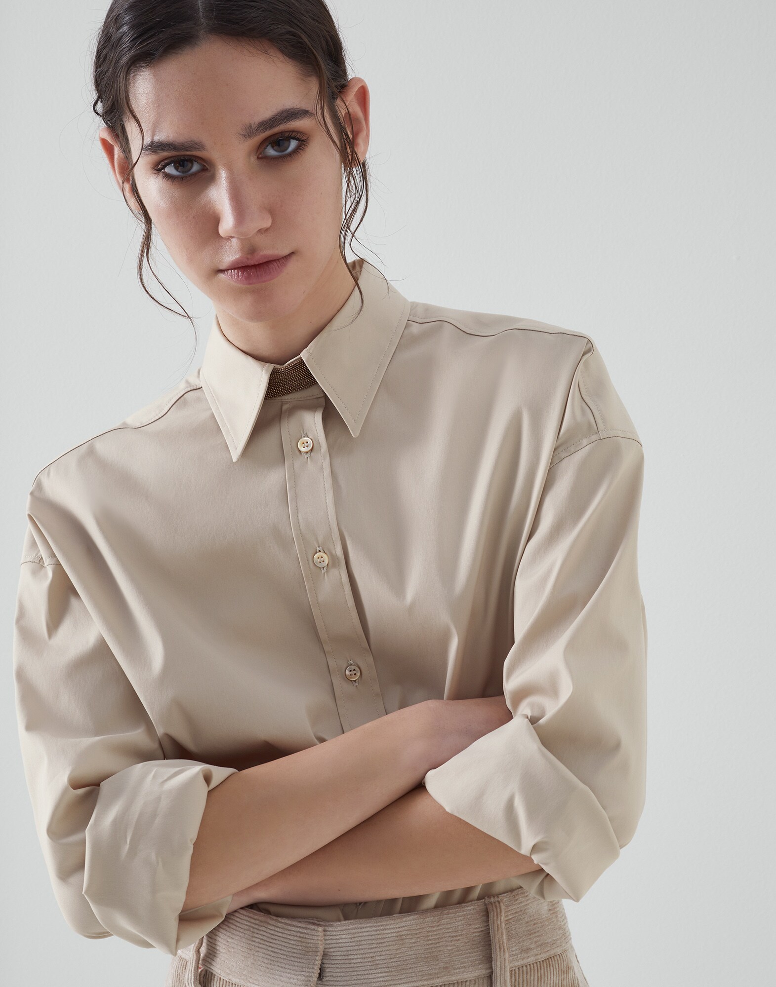 Women's shirts in silk and cotton | Brunello Cucinelli