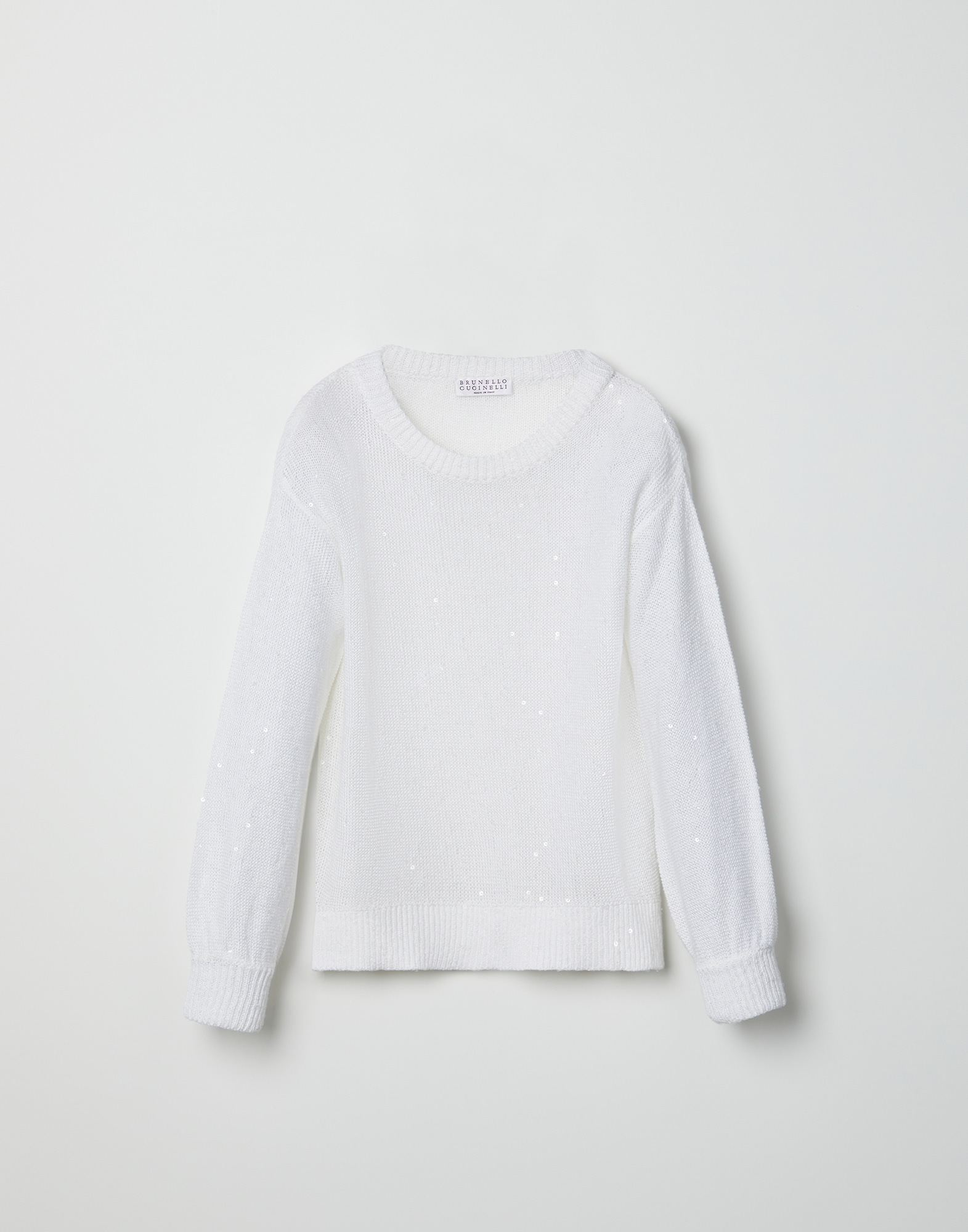 Linen and silk sweater