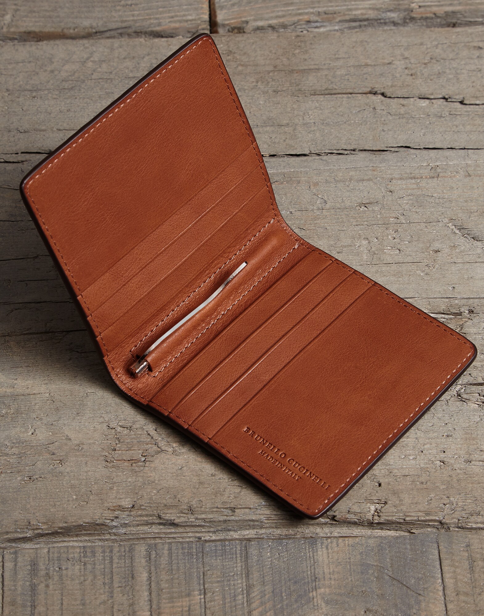 Portefeuille Cognac Homme 2 - Brunello Cucinelli