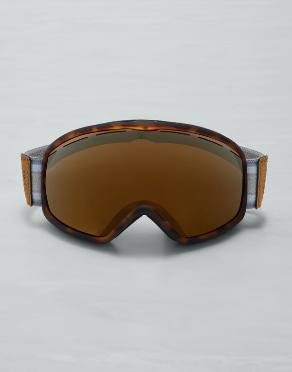 Aspen ski goggles Brown Tortoise Eyewear - Brunello Cucinelli