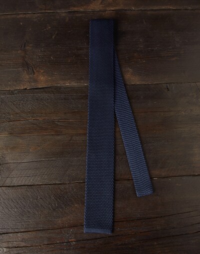 Knit necktie Blue Man -
                        Brunello Cucinelli
                    