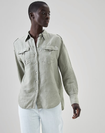 Linen Shirt - Front view