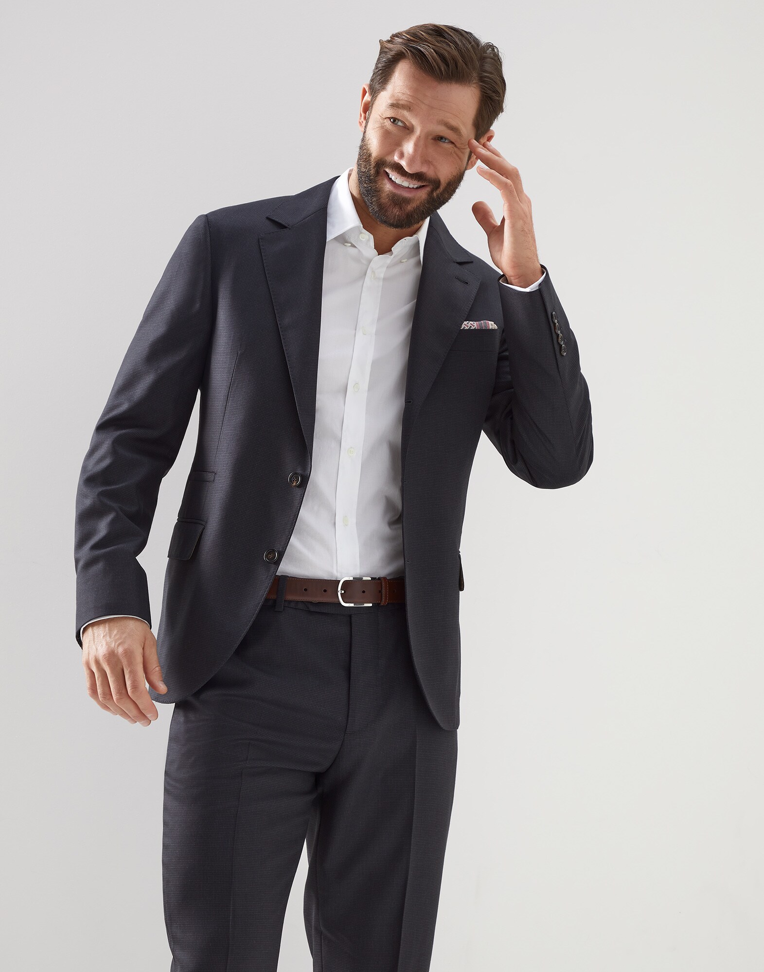Einreihiger Blazer - Editorial-Ansicht