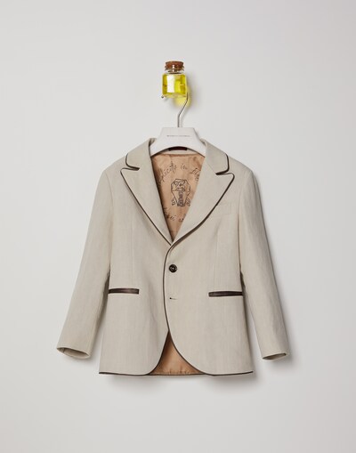 Tuxedo jacket Beige Boy - Brunello Cucinelli 