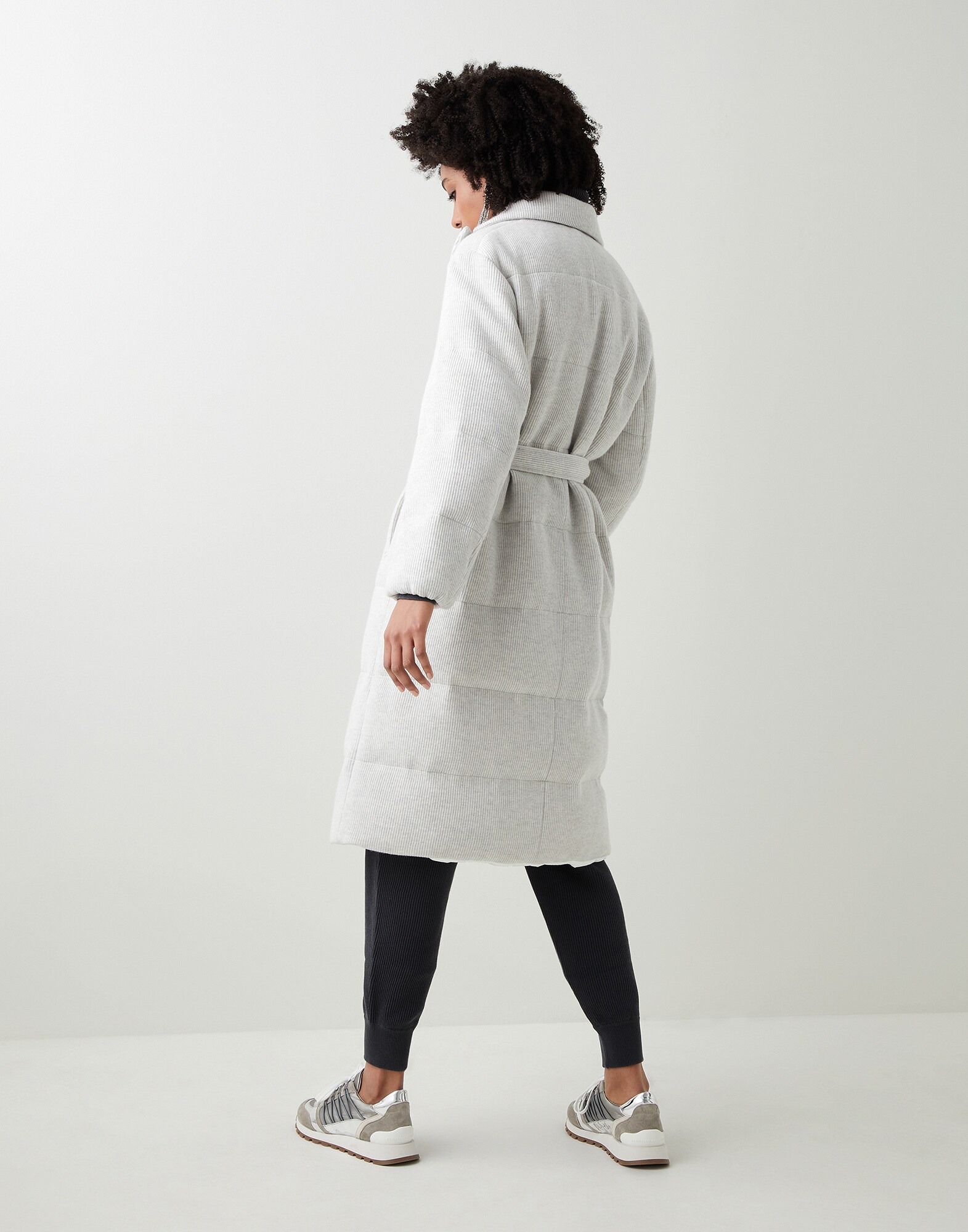 Knit Down Jacket - Back view