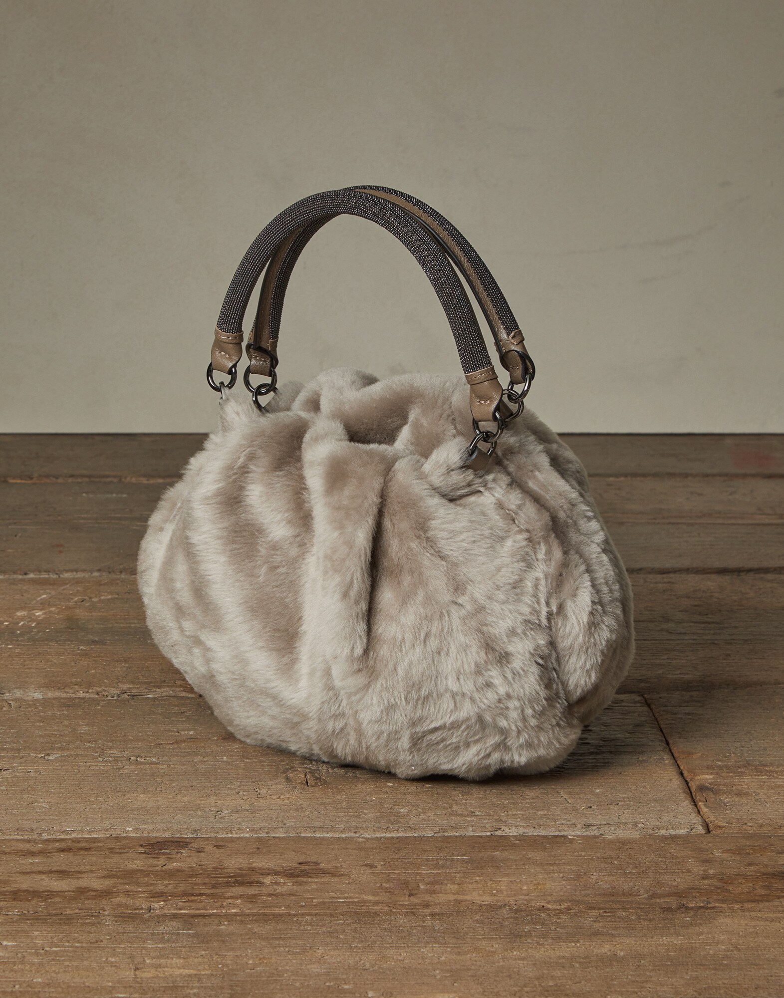 Shopper Bag Light Brown Woman 1 - Brunello Cucinelli