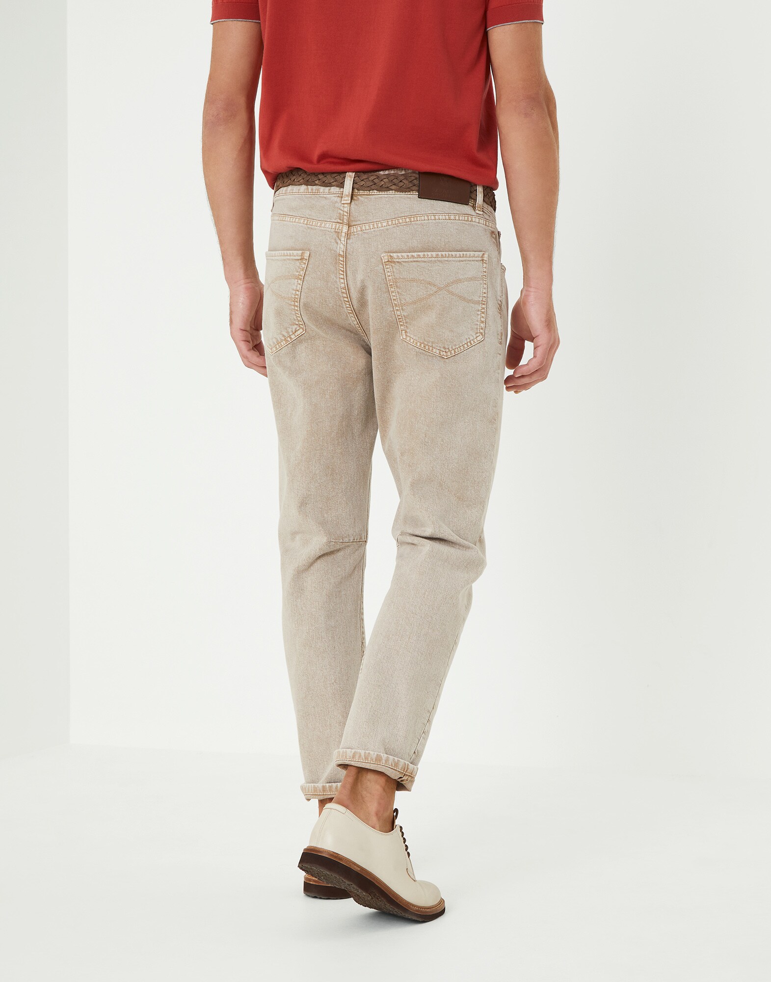 Denim Trousers - Back view