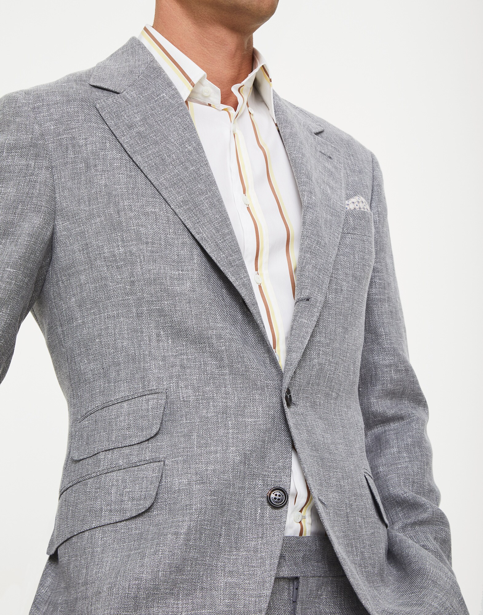 Chaqueta de Botonadura Simple - Vista de detalle