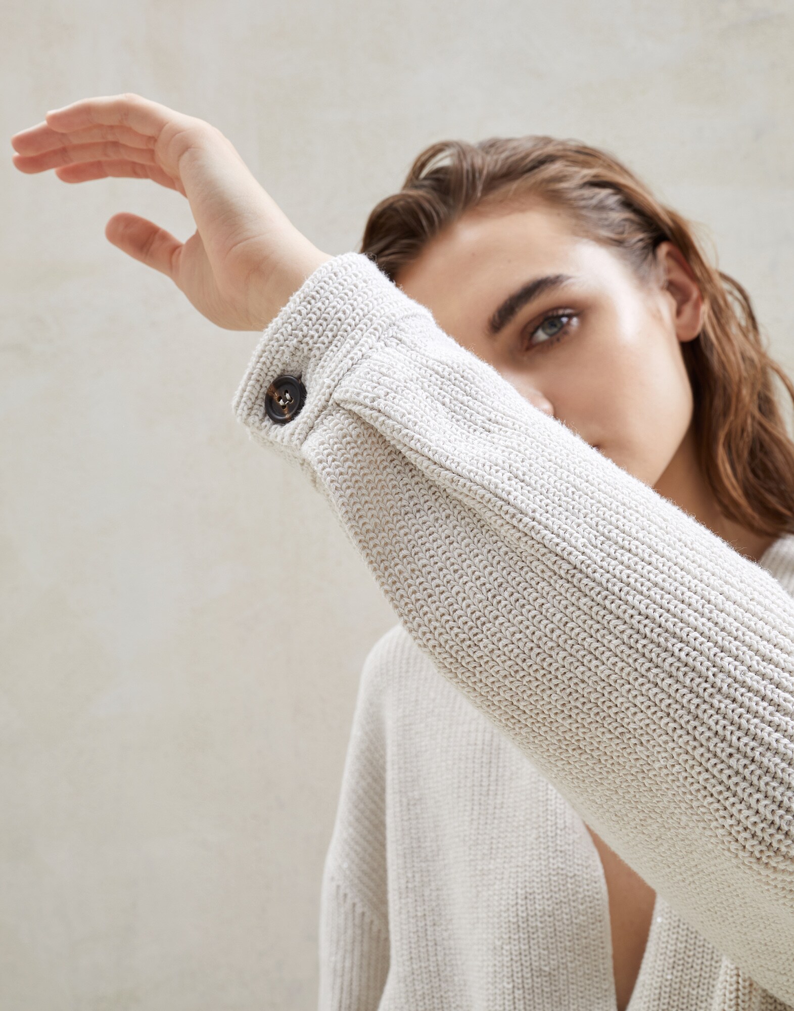 Strickjacke - Detailansicht