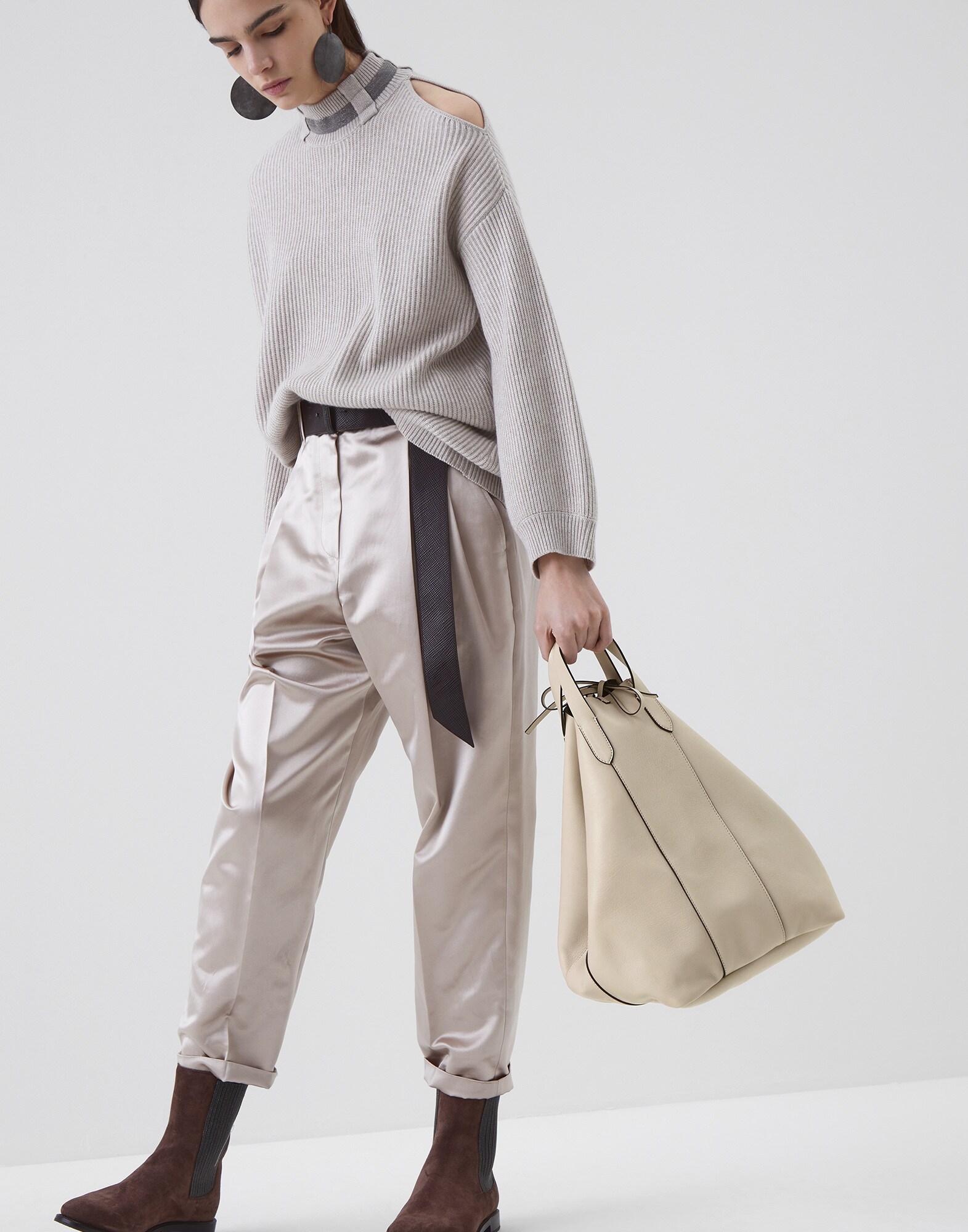Shopper Bag Rice Woman 4 - Brunello Cucinelli