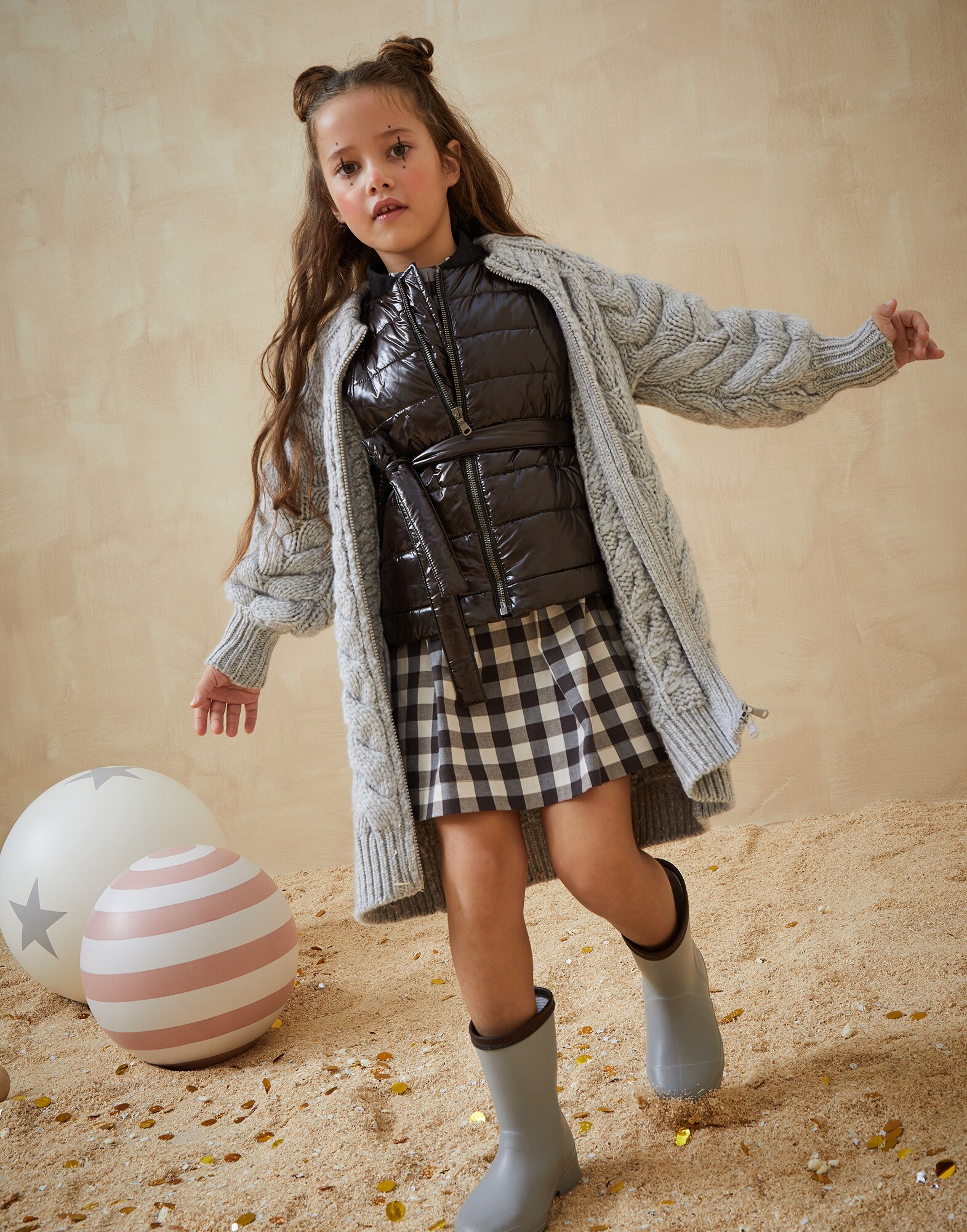 Daunenjacke - Look