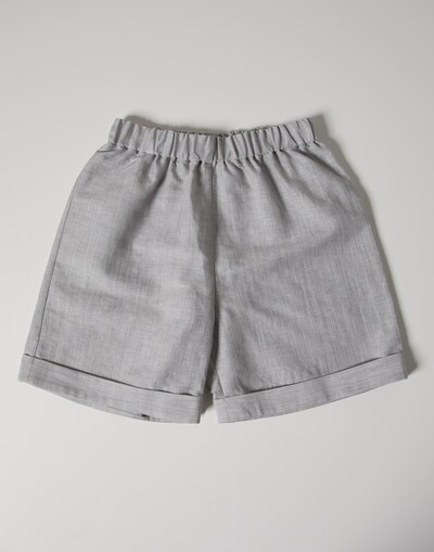 Pajama shorts Light Grey Little Things - Brunello Cucinelli 