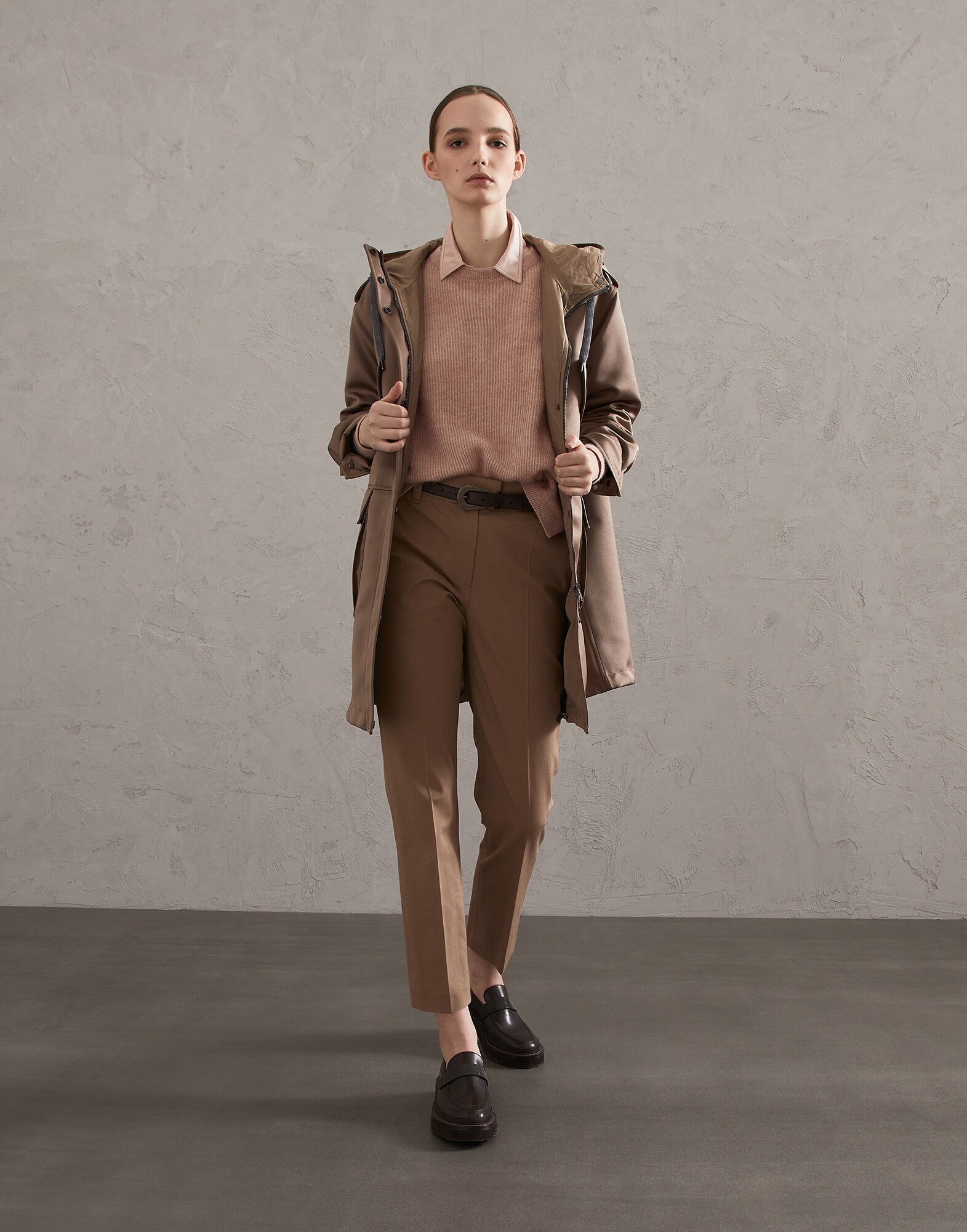 Chemise en Soie - Vue tenue complète
