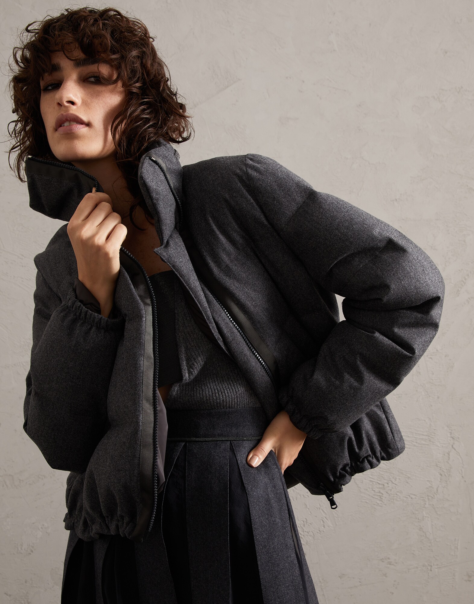 Down Jacket - Editorial view