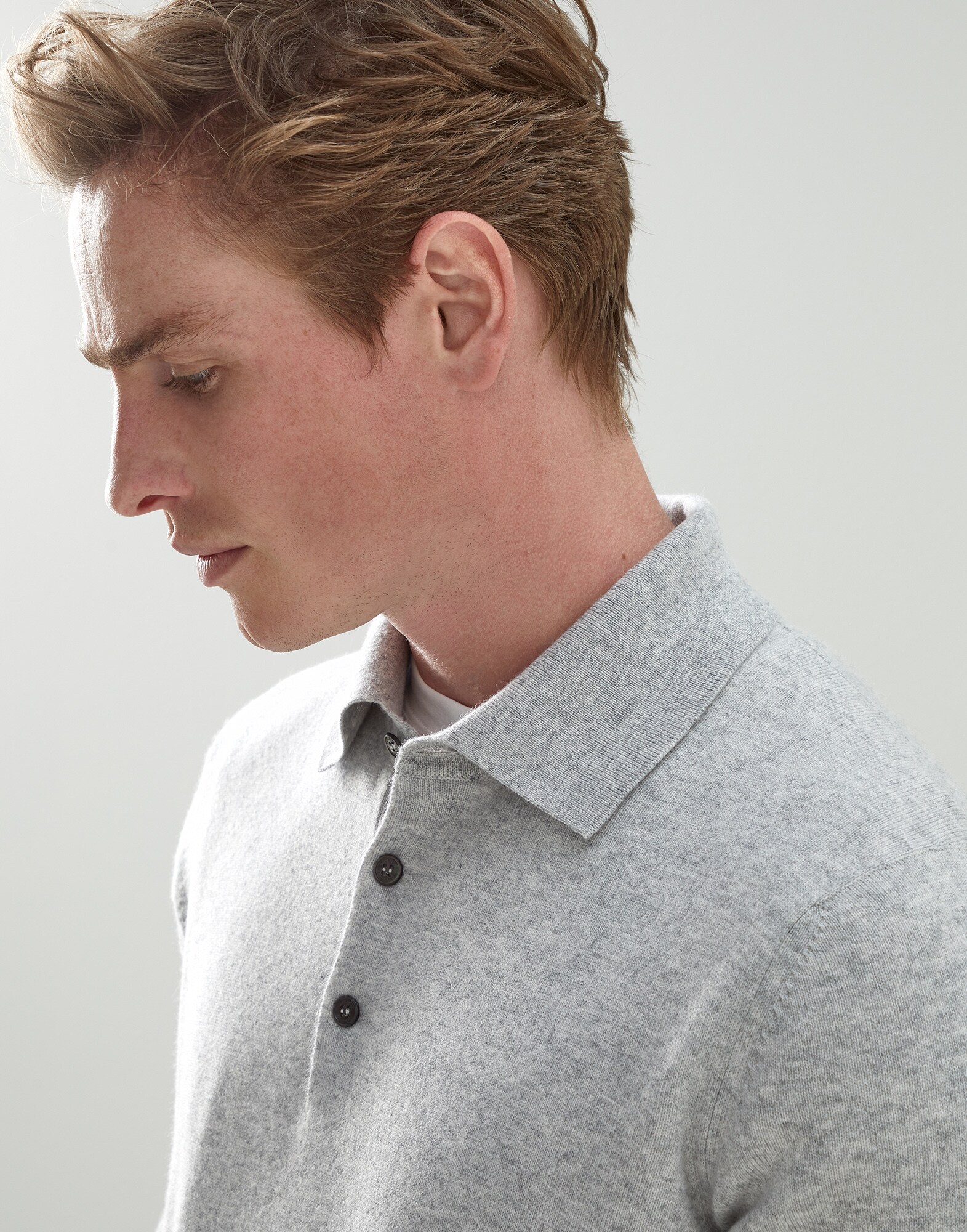 Polo-Style Sweater - Detail view