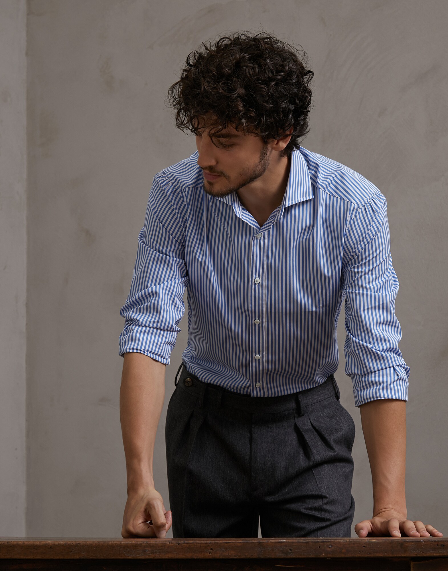 French Collar Shirt - Editorial