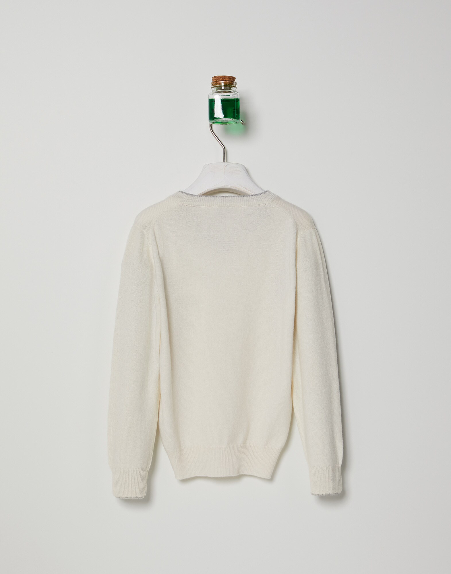 V-neck Sweater - Back view
