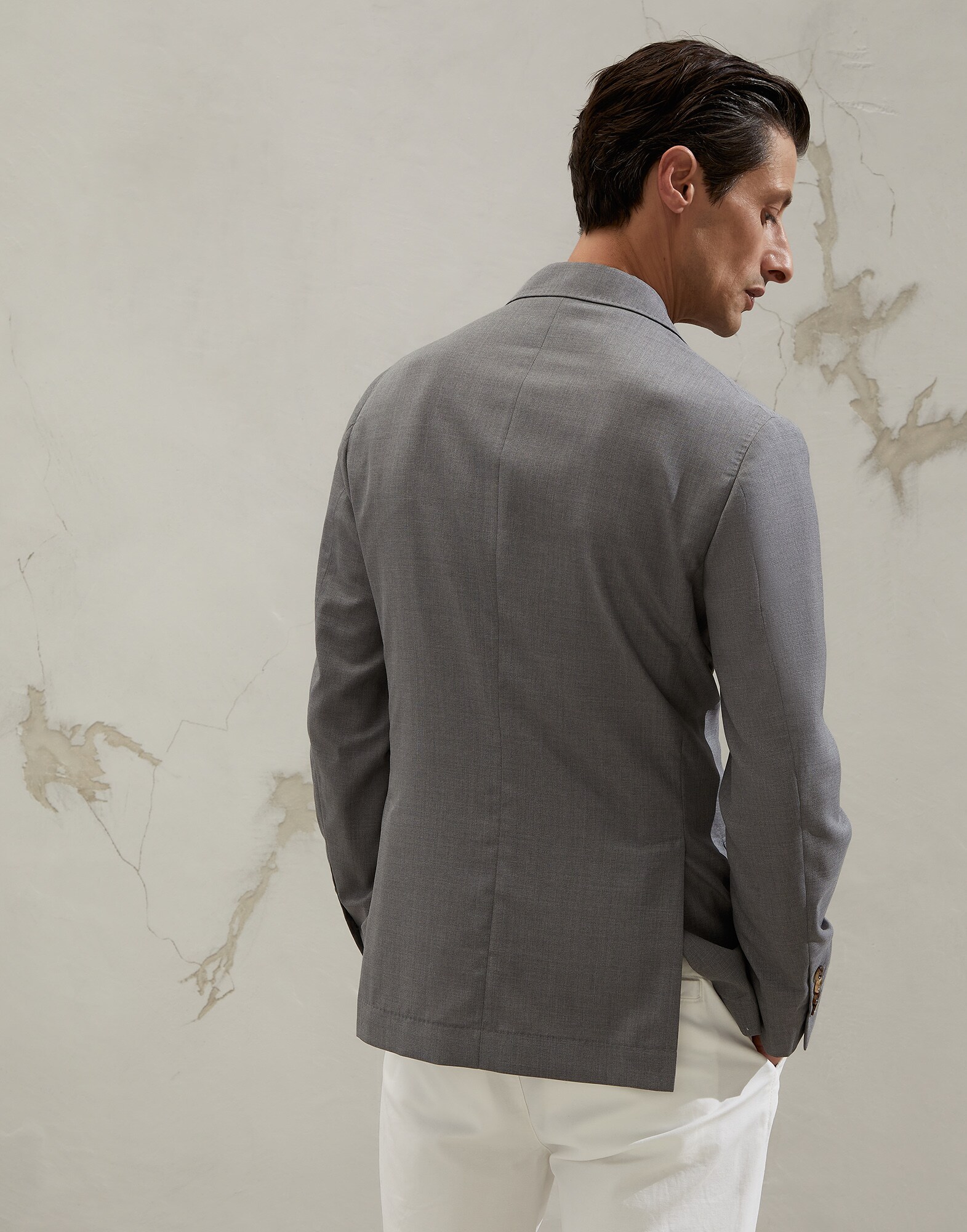 Single Breasted Blazer - Back view