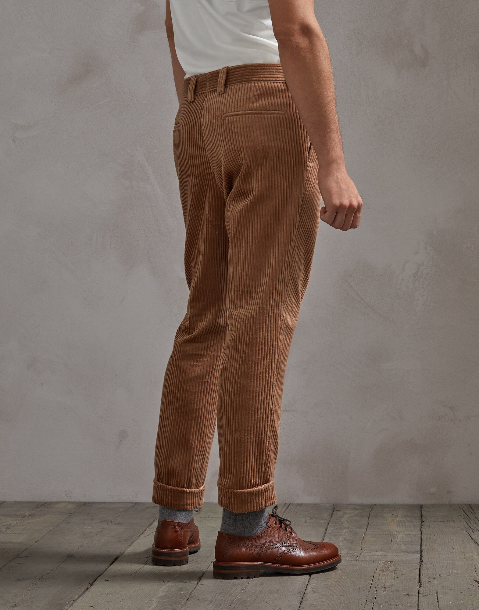 Trousers Camel Man 1 - Brunello Cucinelli