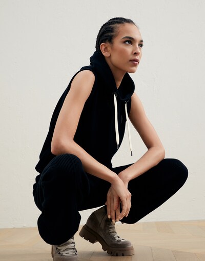 Hooded Sweater - Editorial view