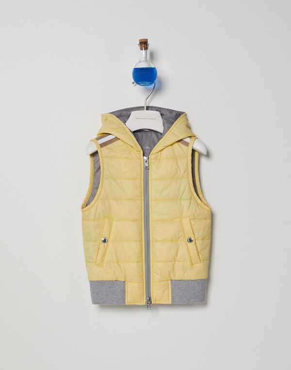 Outerwear vest Fluorescent Yellow Boy - Brunello Cucinelli 