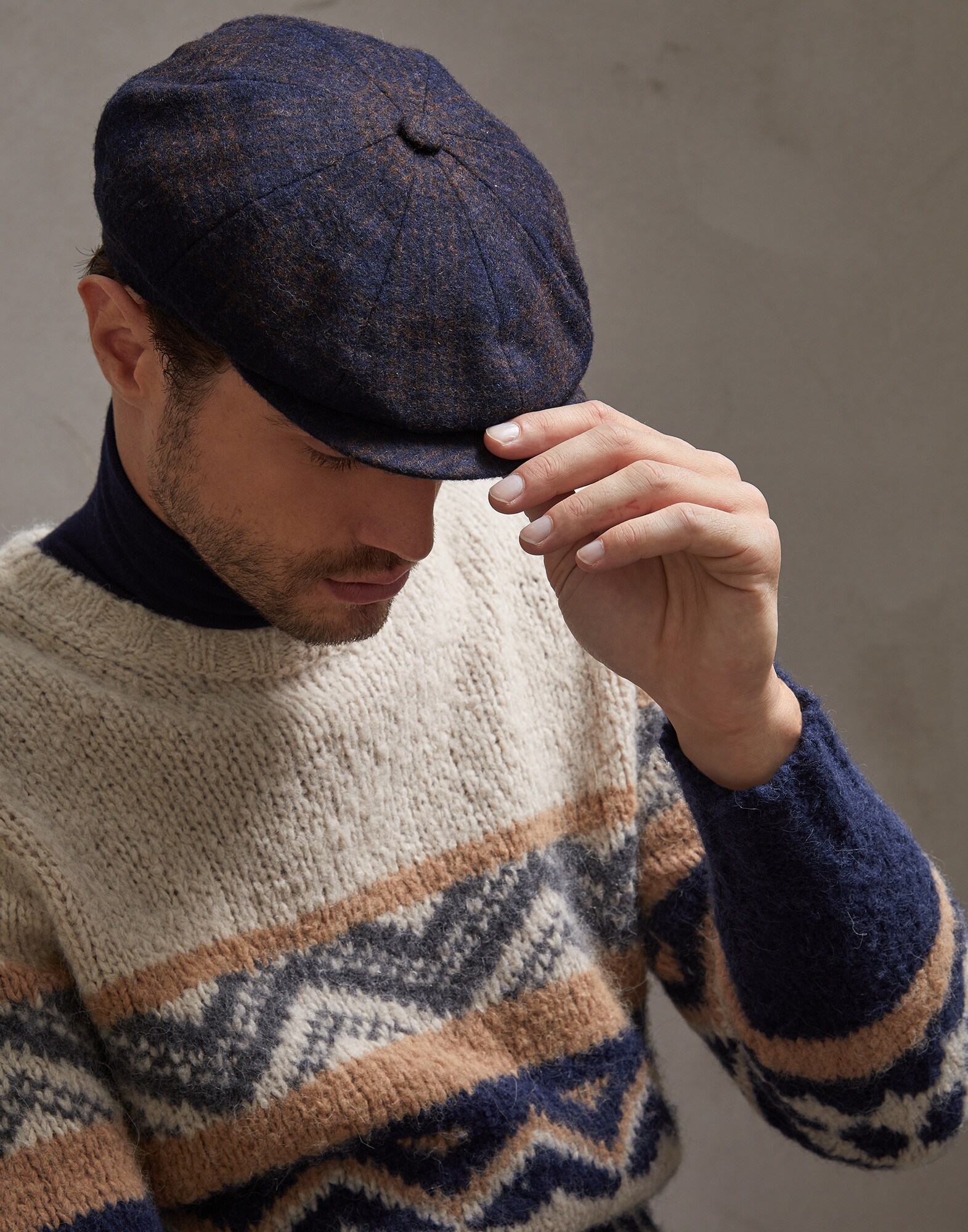 Hat Blue Man 2 - Brunello Cucinelli
