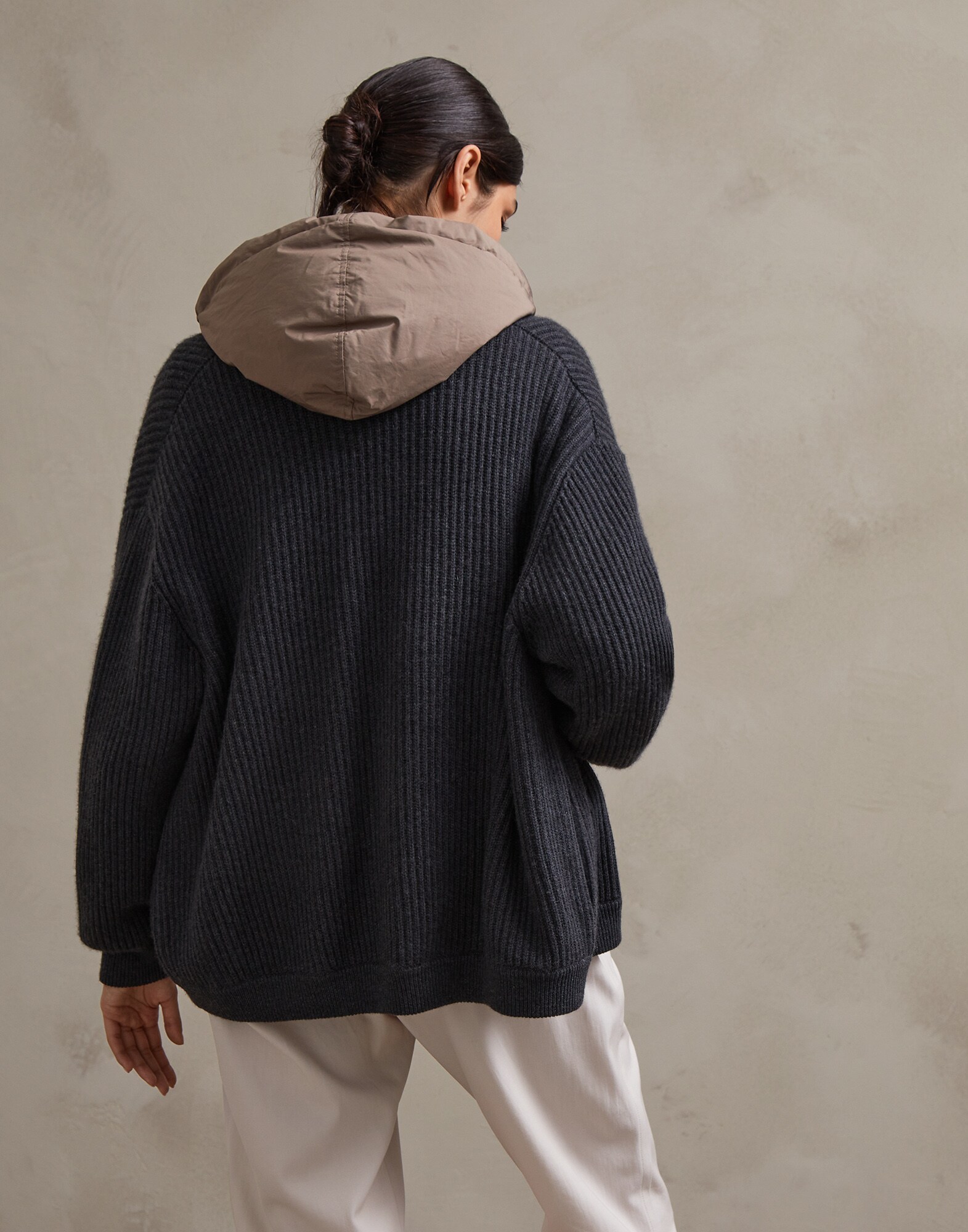 Knit Outerwear - Back view