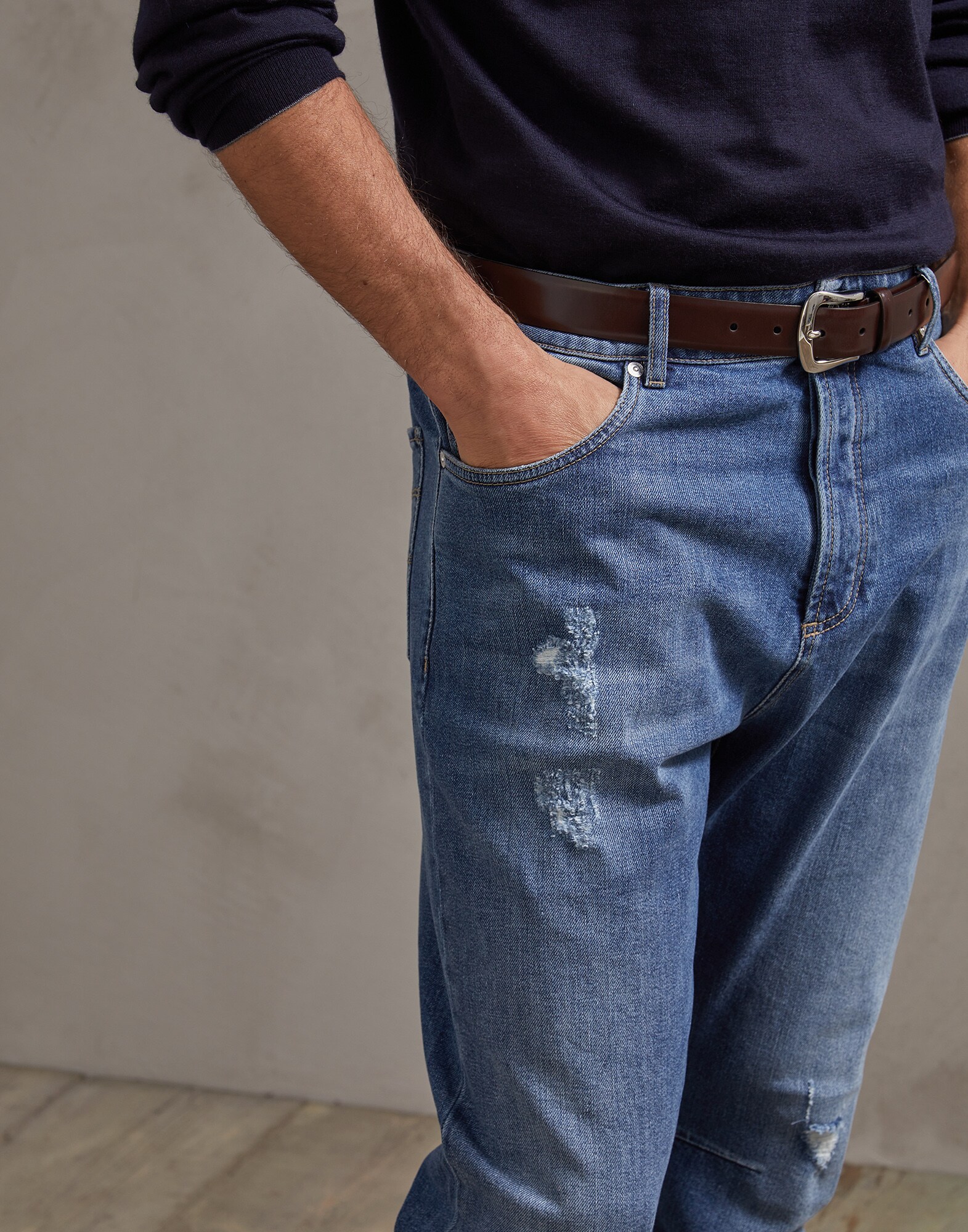 Pantalons en Denim - Detail