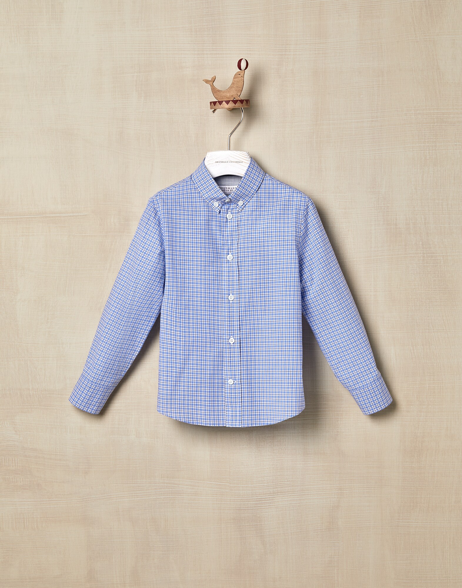 Chemises Bleu Ciel Garçon 0 - Brunello Cucinelli