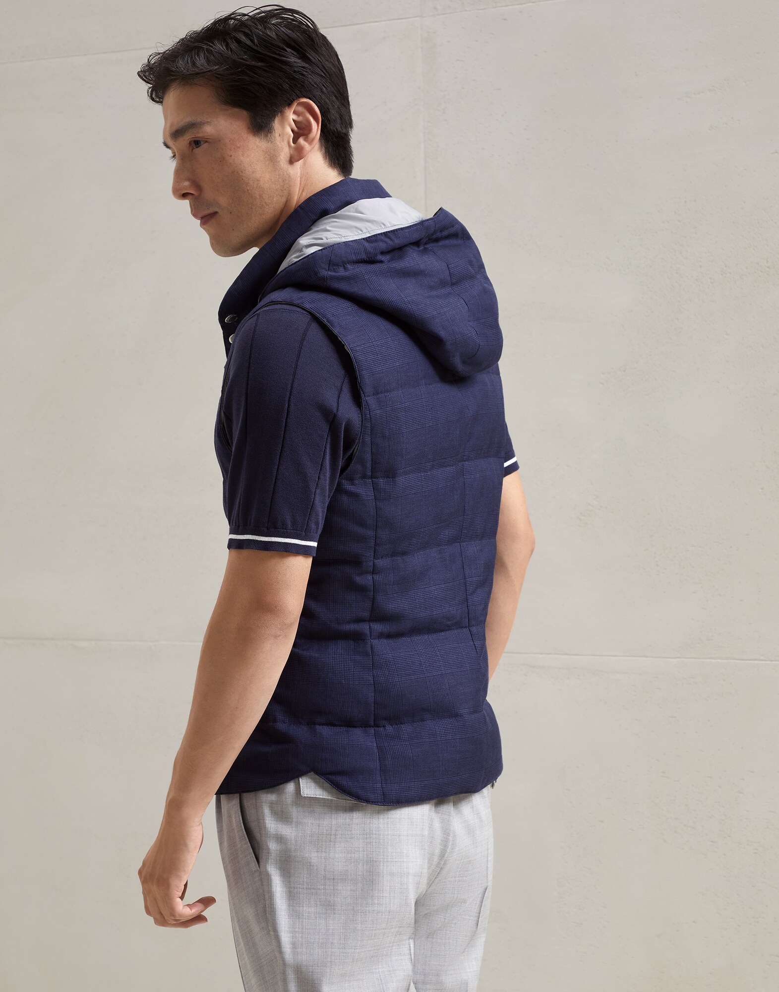 Down Vest - Back view