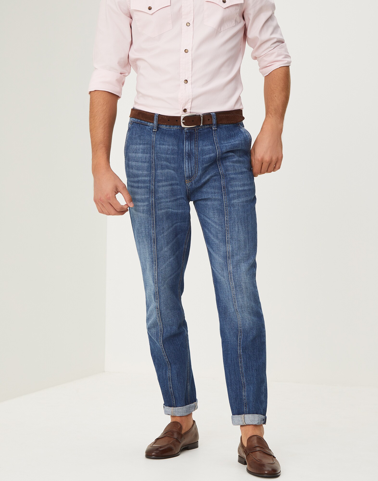 Pantalons en Denim - Front