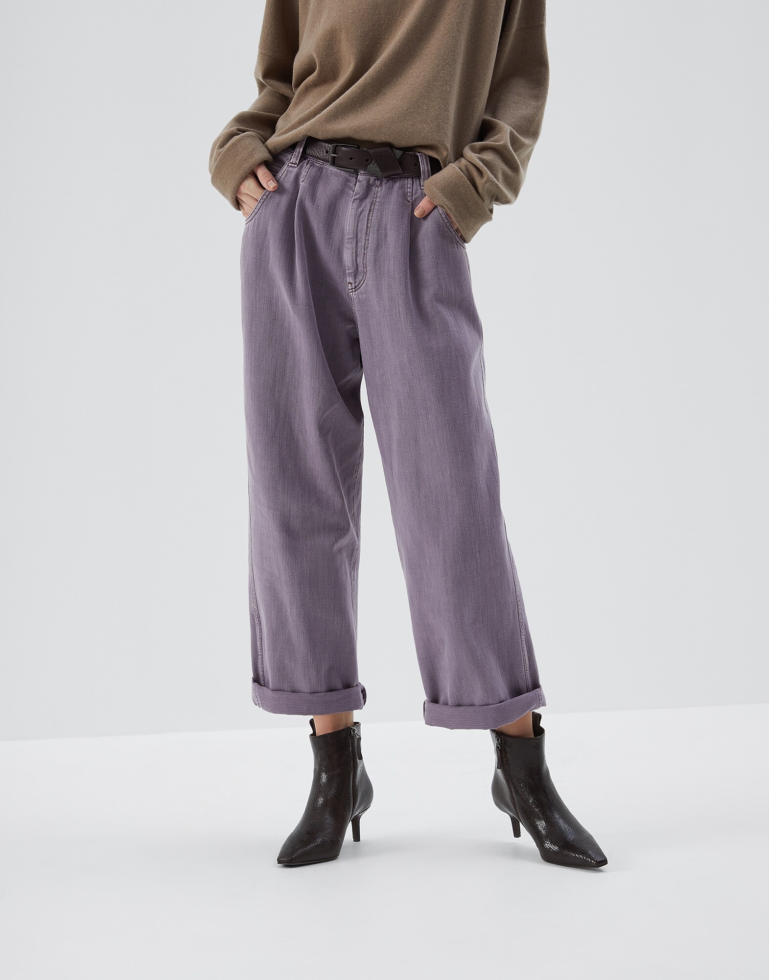 Denim Trousers - Front