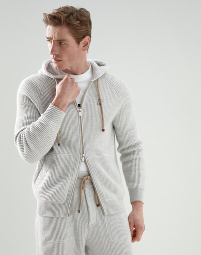 Knit sweatshirt Fog Man -
                        Brunello Cucinelli
                    