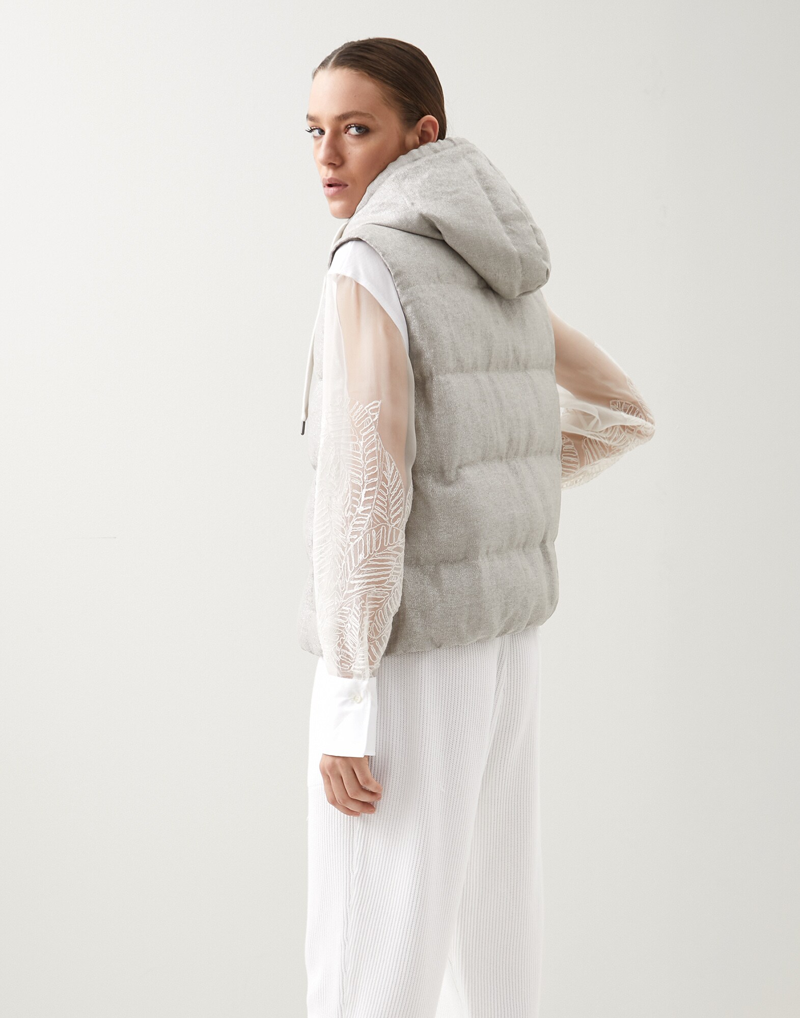 Down Vest - Back view